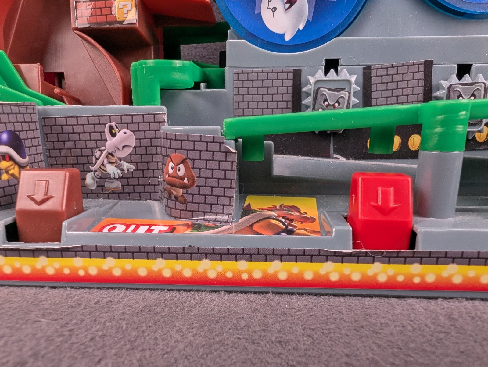 Epoch Games Super Mario Adventure DX Tabletop Skill Action Game LINK SYSTEM A6