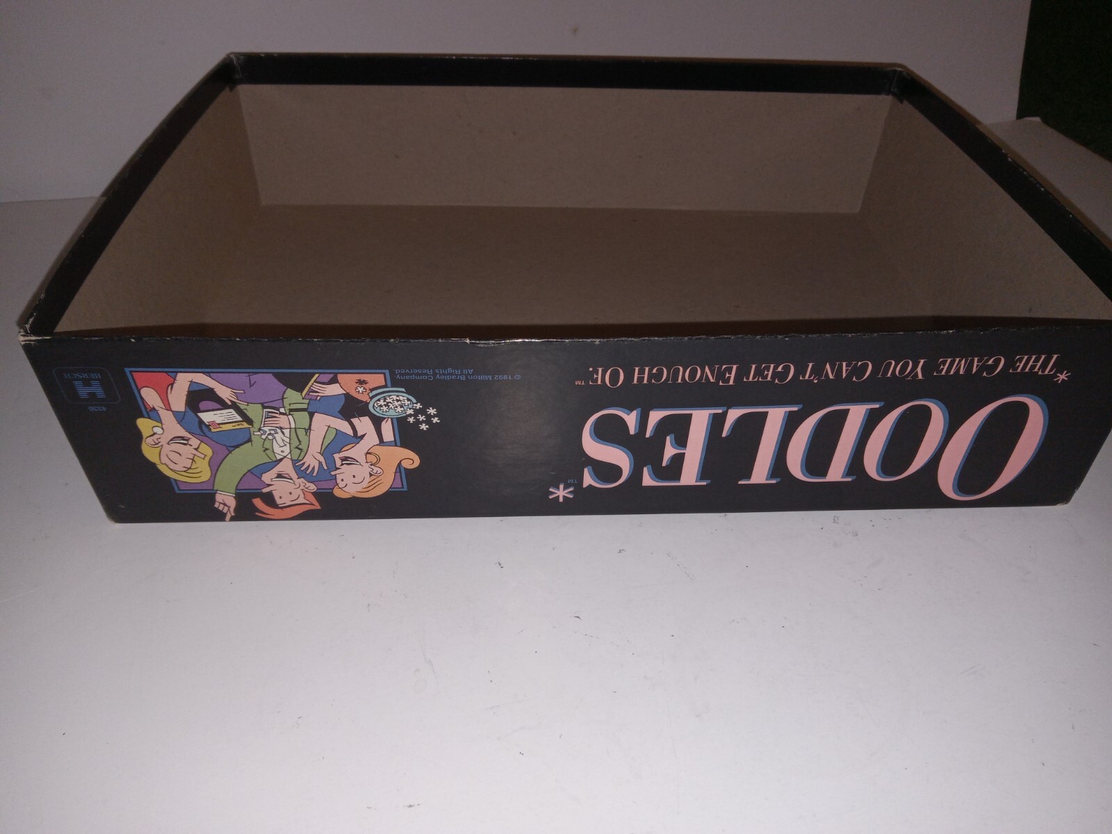 Milton Bradley Oodles Board Game Hersch Problem Solving 1992 100% Complete
