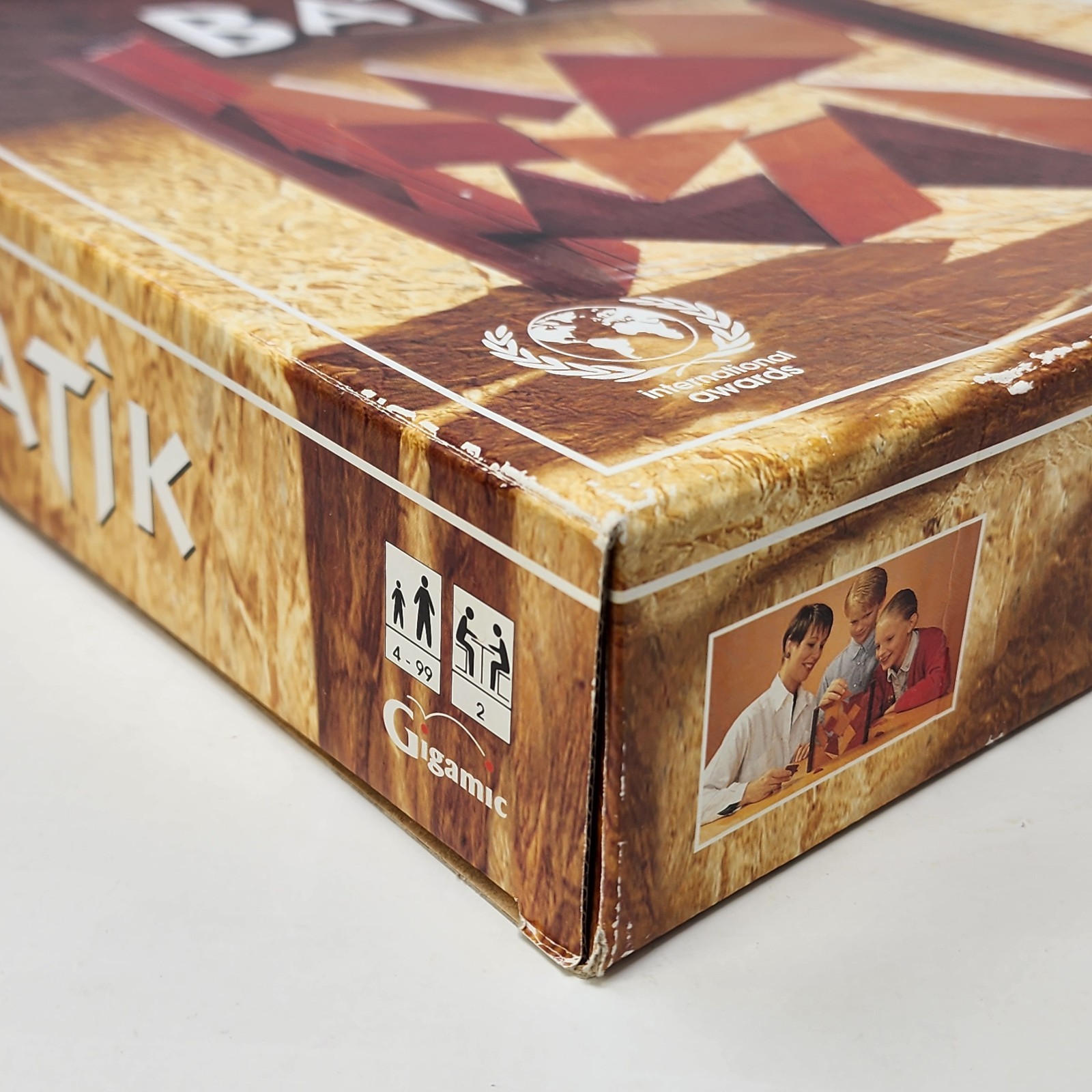 Gigamic Batik 1997 Complete Wooden Abstract Strategy Game Kris Burm France