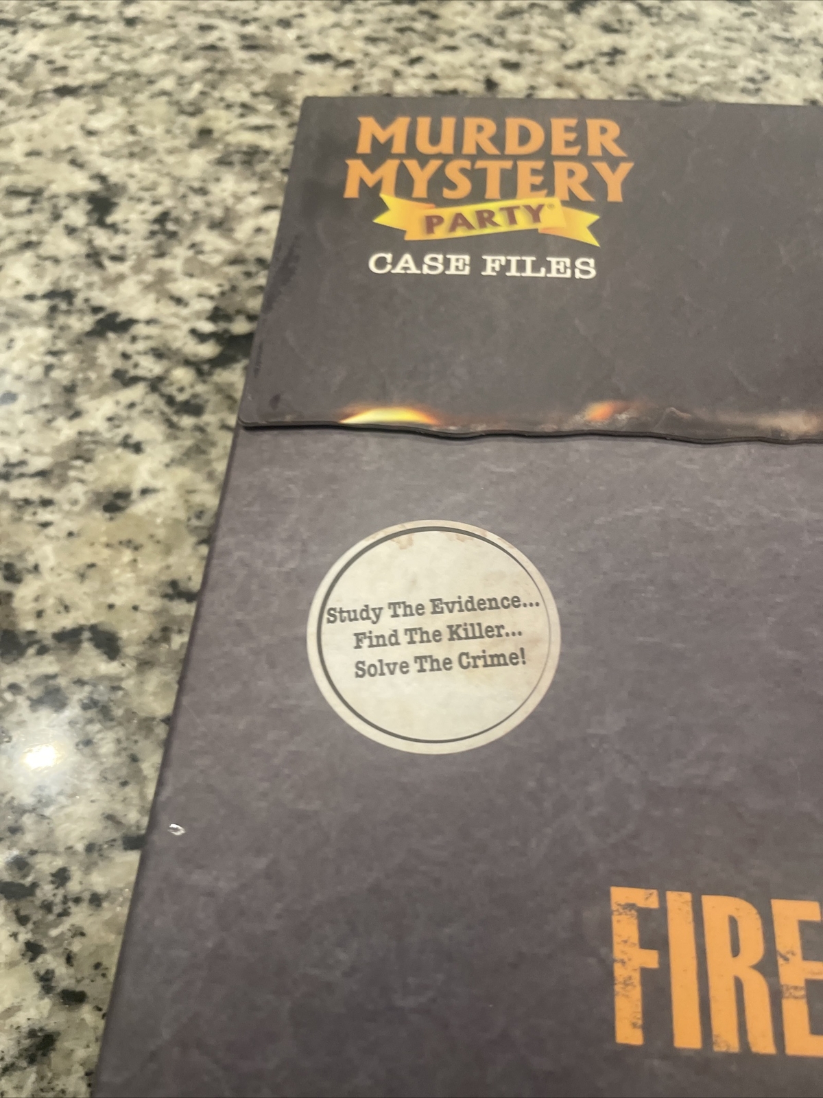 Murder Mystery Party Case Files: Fire in Alderstein Party Game
