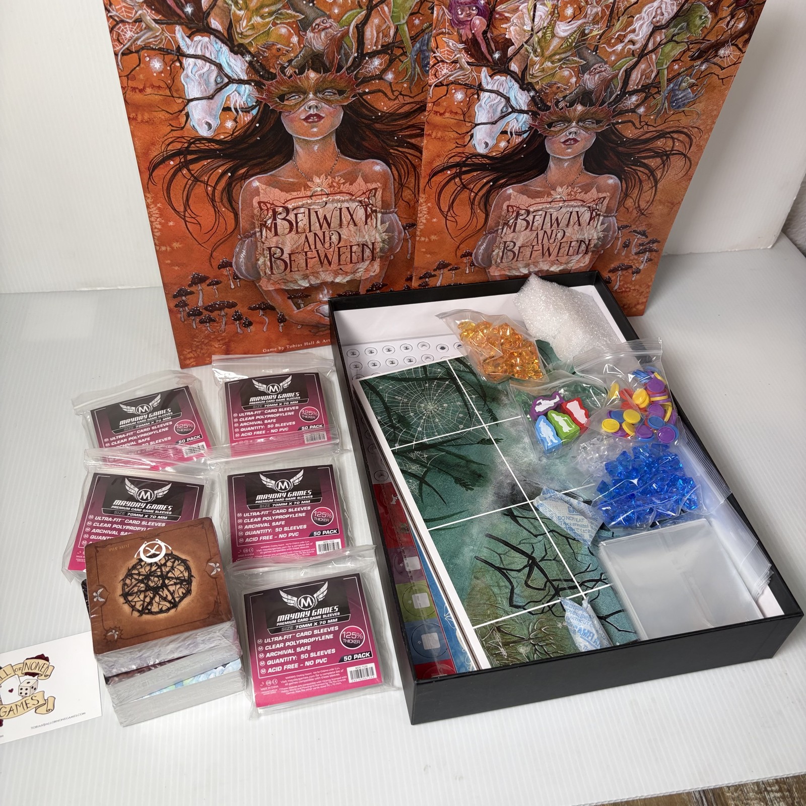 Betwixt and Between Board Game by Mayday Games Sealed Contents Unplayed