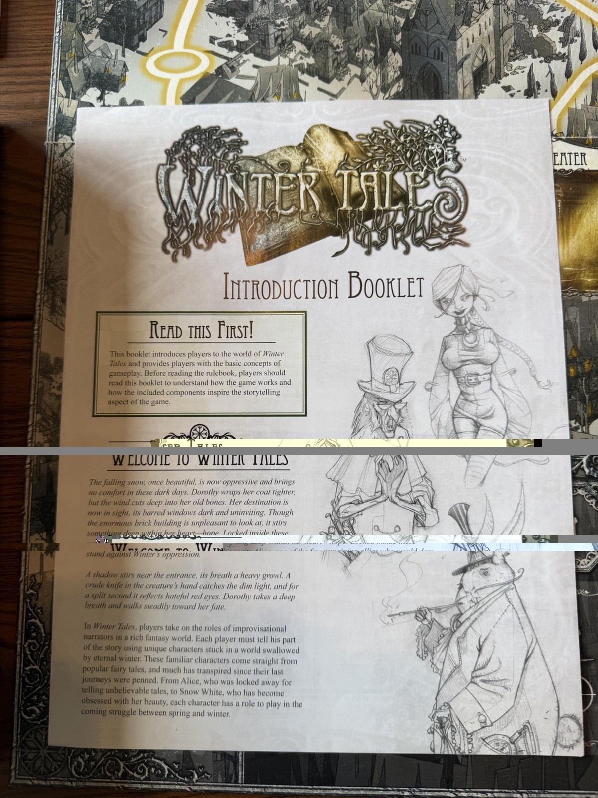 WINTER TALES Storytelling Board Game Fantasy Flight Games