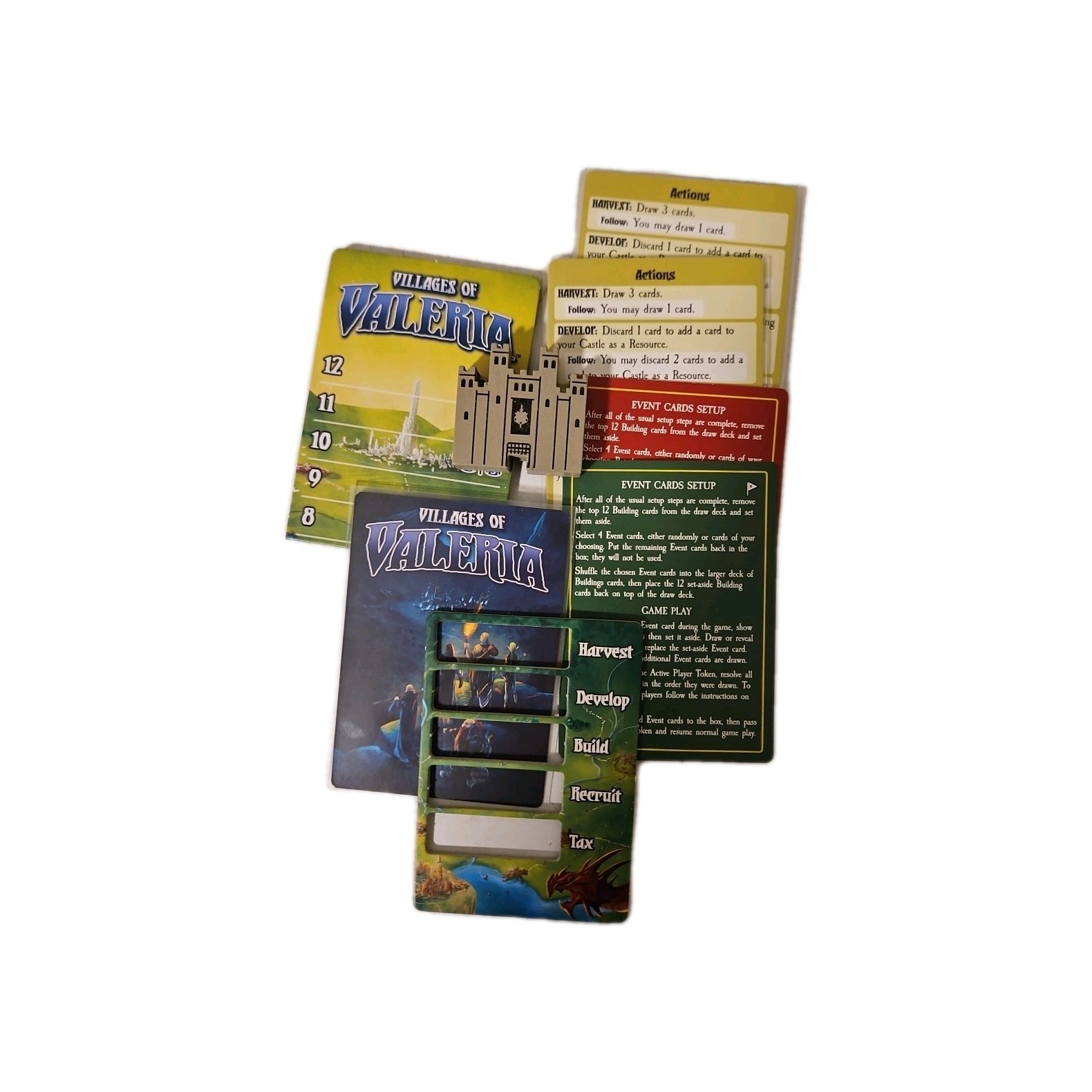 VILLAGES OF VALERIA Daily Magic Games Kingdom NEW SEALED