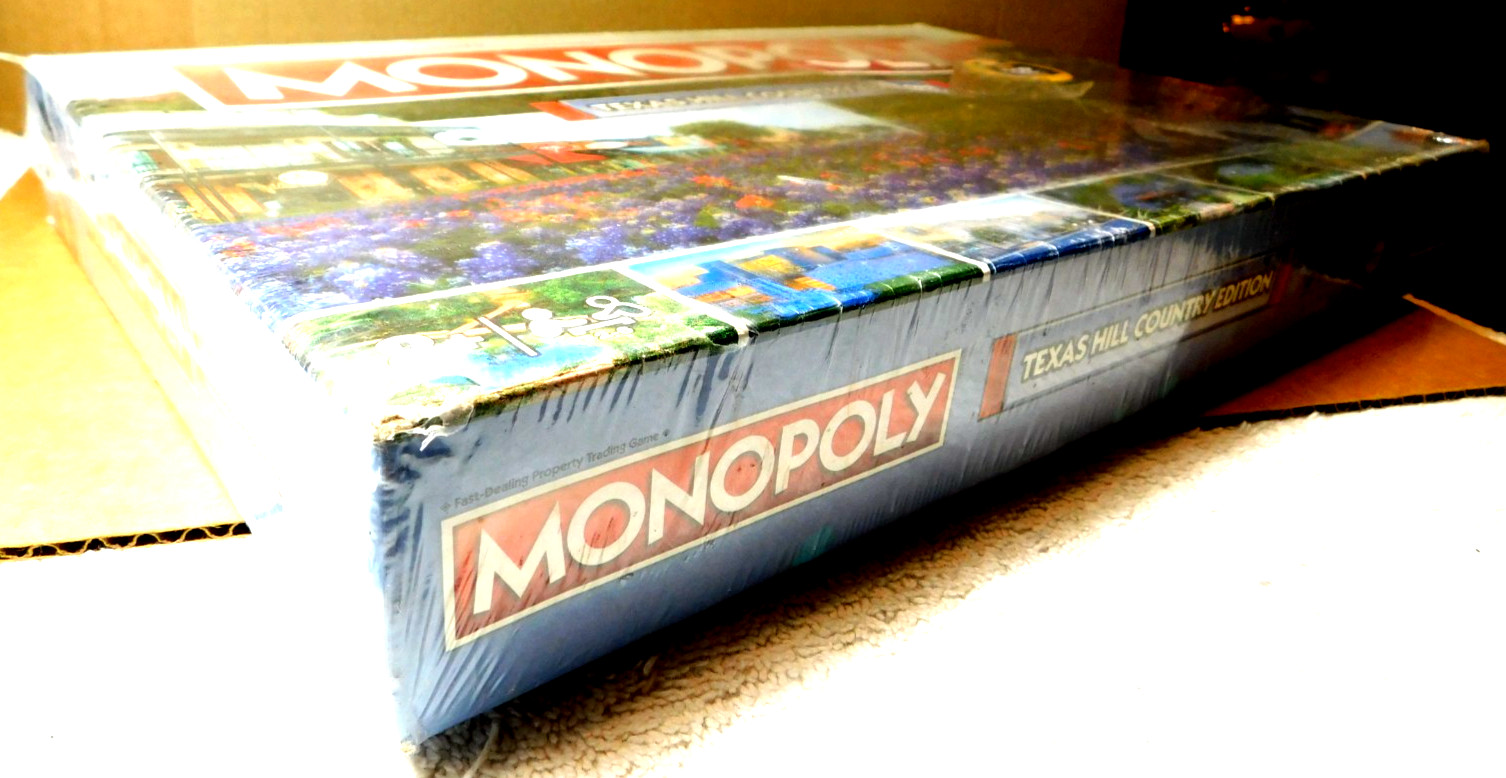 Hasbro, Inc.~Monopoly 2023 Texas Hill Country Edition Ages 8 Years & Up NEW!!