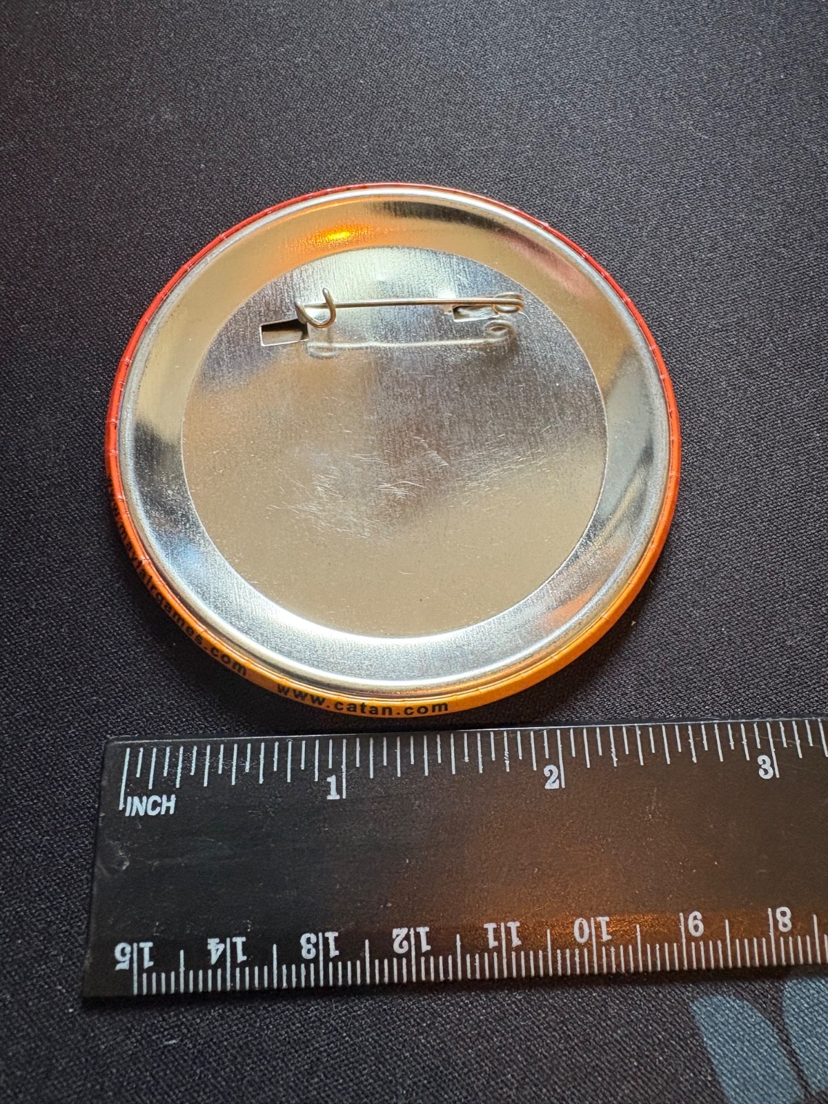 Chara Games Metal Button From Origins Game Fair – R U The Crook