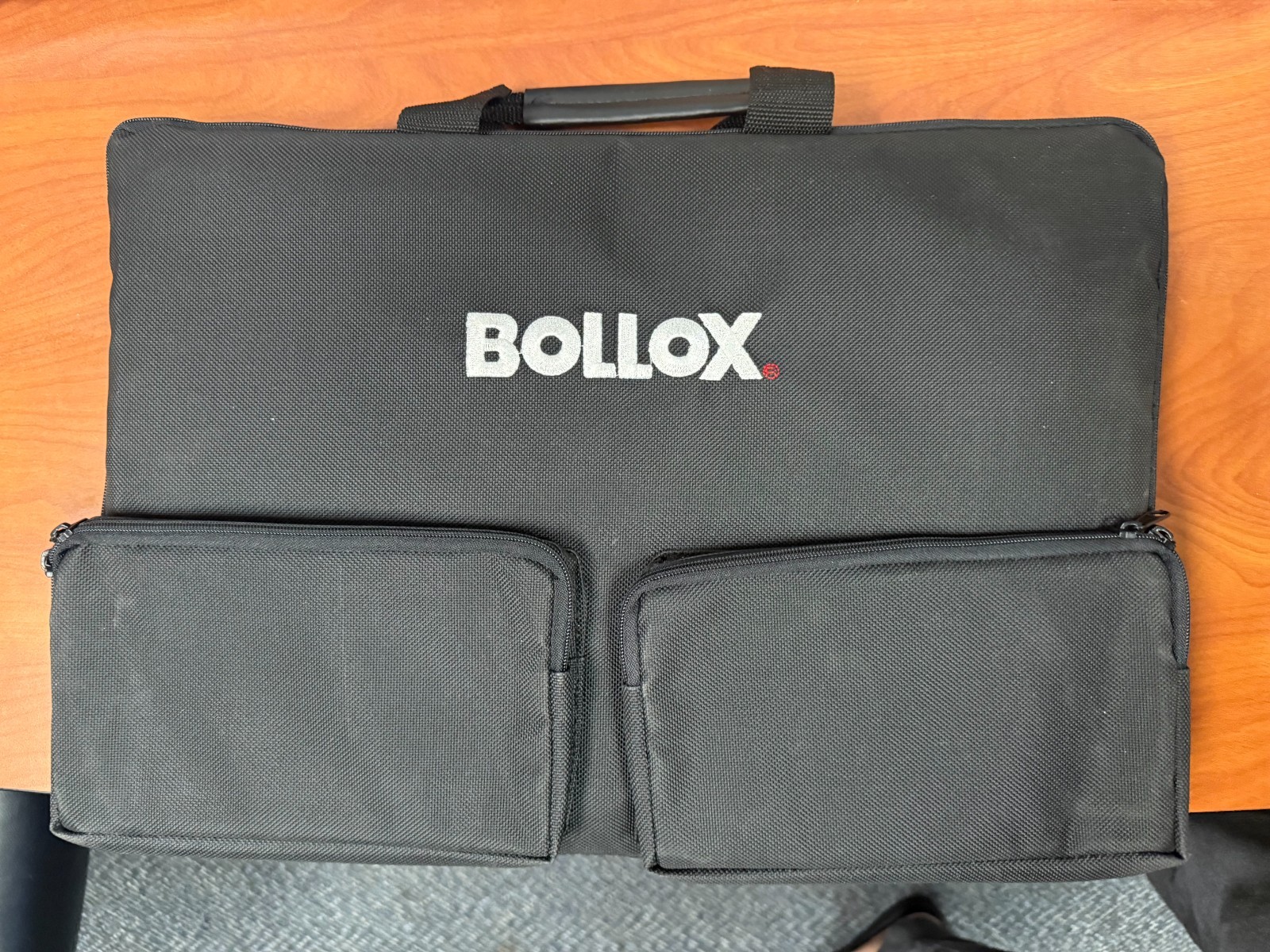 Bollox Rare Wooden Board Game with Case 1999 Cadaco