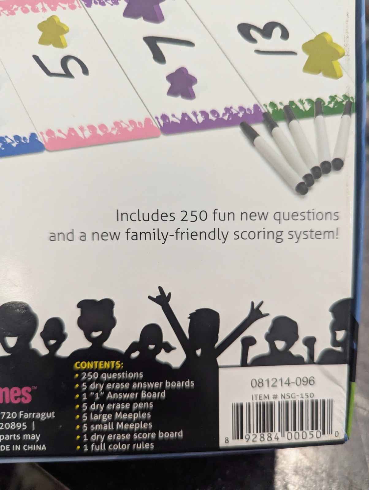 WITS & WAGERS Family Edition Board Game 100% COMPLETE 2013 MULTI AWARD WINNER