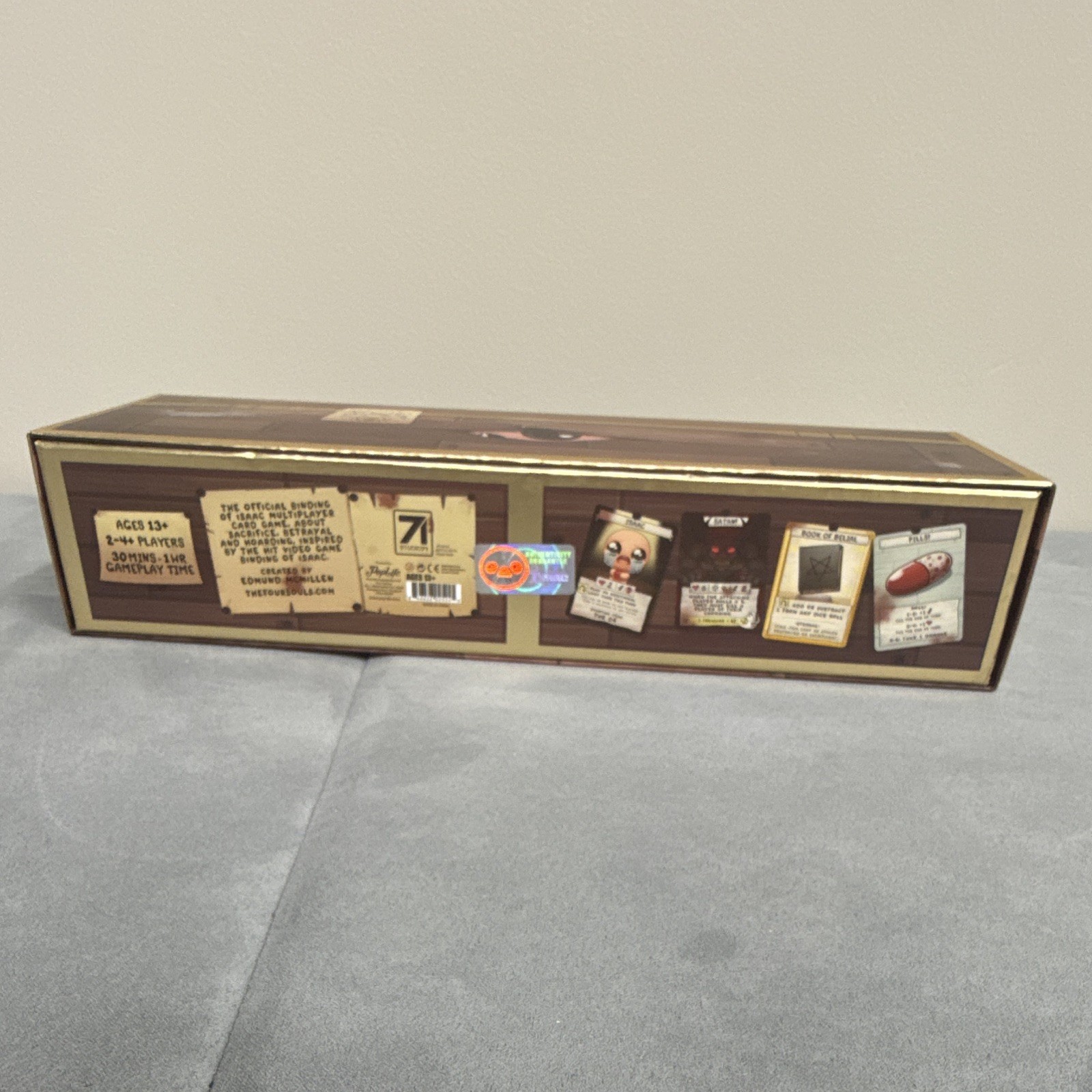 The Binding of Isaac Four Souls Strategy Card Game Cards 2-4 Players kickstarter