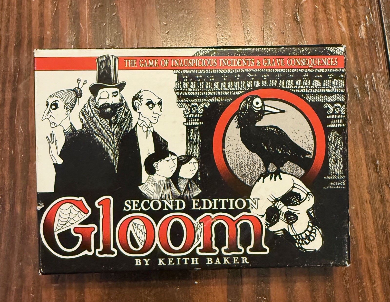 GLOOM 2nd Edition Keith Baker Card Game Complete 2014 Atlas Games
