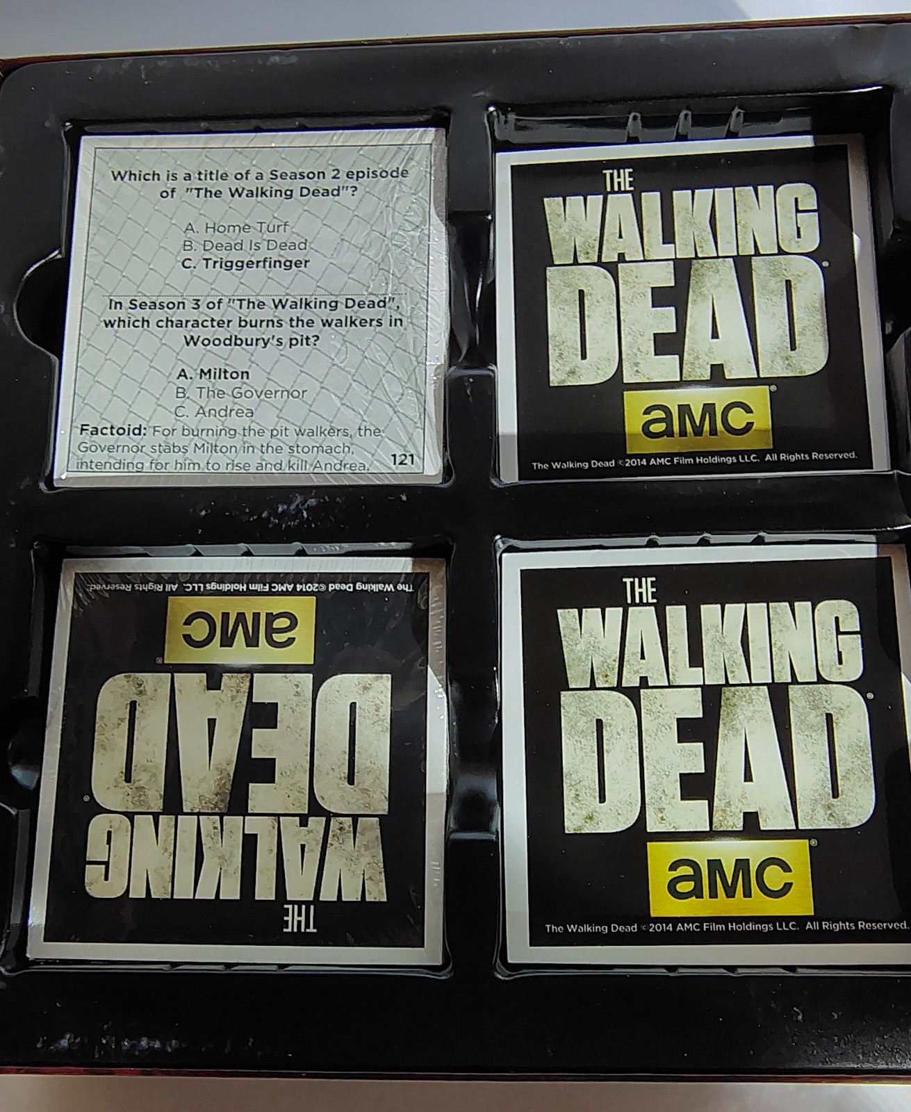 The Walking Dead Trivia Game from Cardinal Games 2014