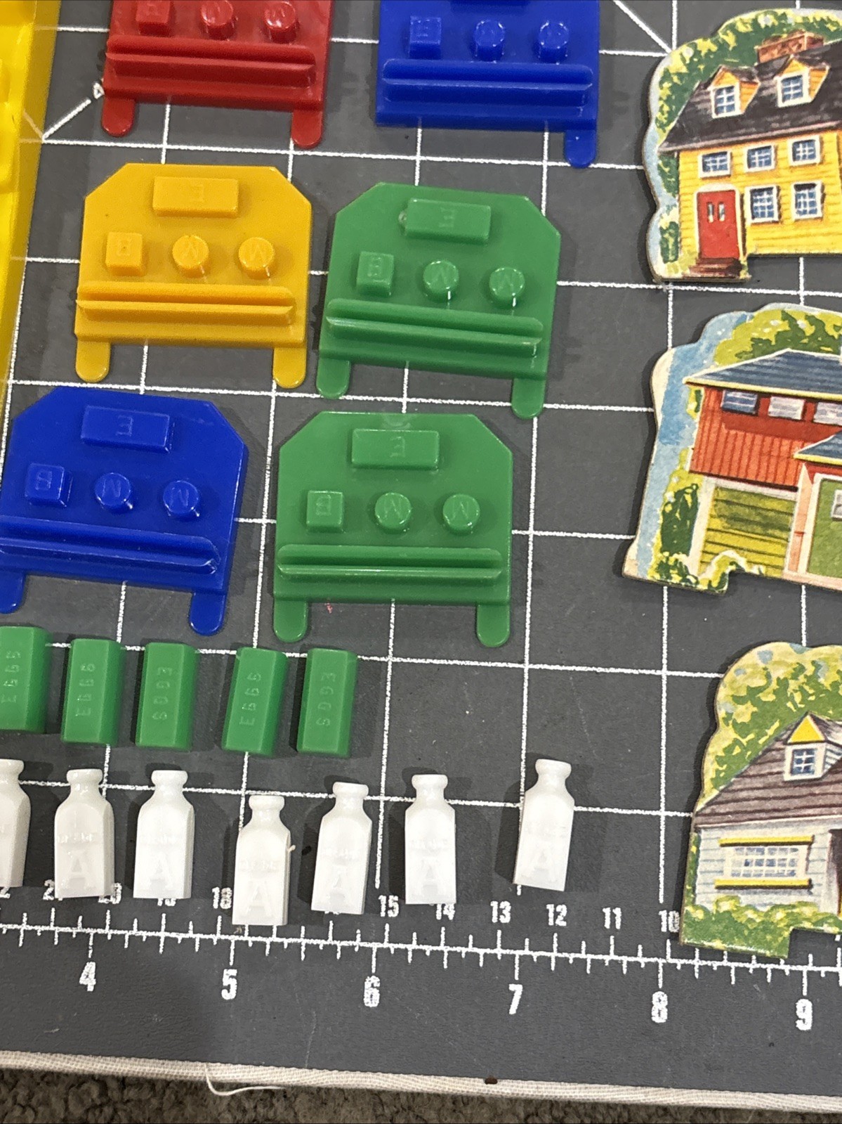 Pieces And Parts Vintage 1950s Hasbro MERRY MILKMAN Dairy Farm Game