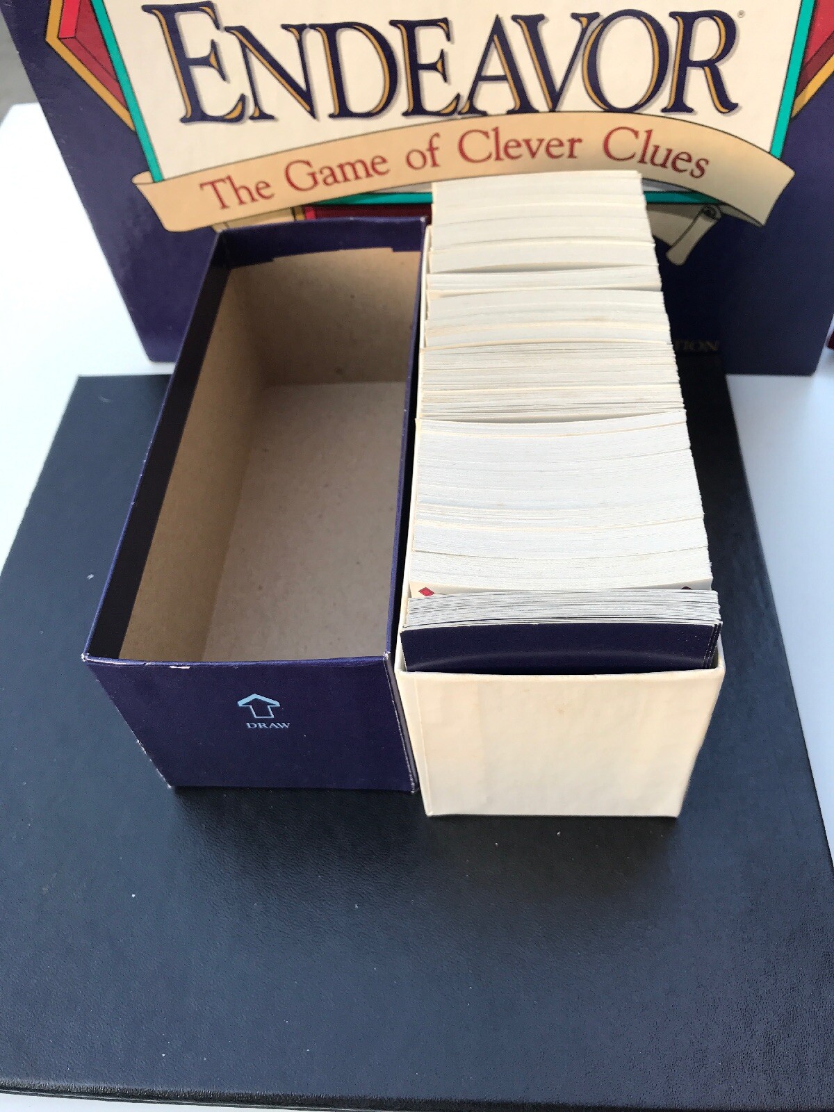 Clever Endeavor, the Game of Clever Clues Master Game Deluxe Edition 1989