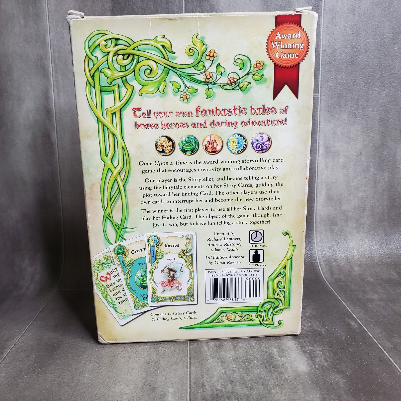 ONCE UPON A TIME The Story Telling Game – Fantasy Strategy – Atlas Games 2014