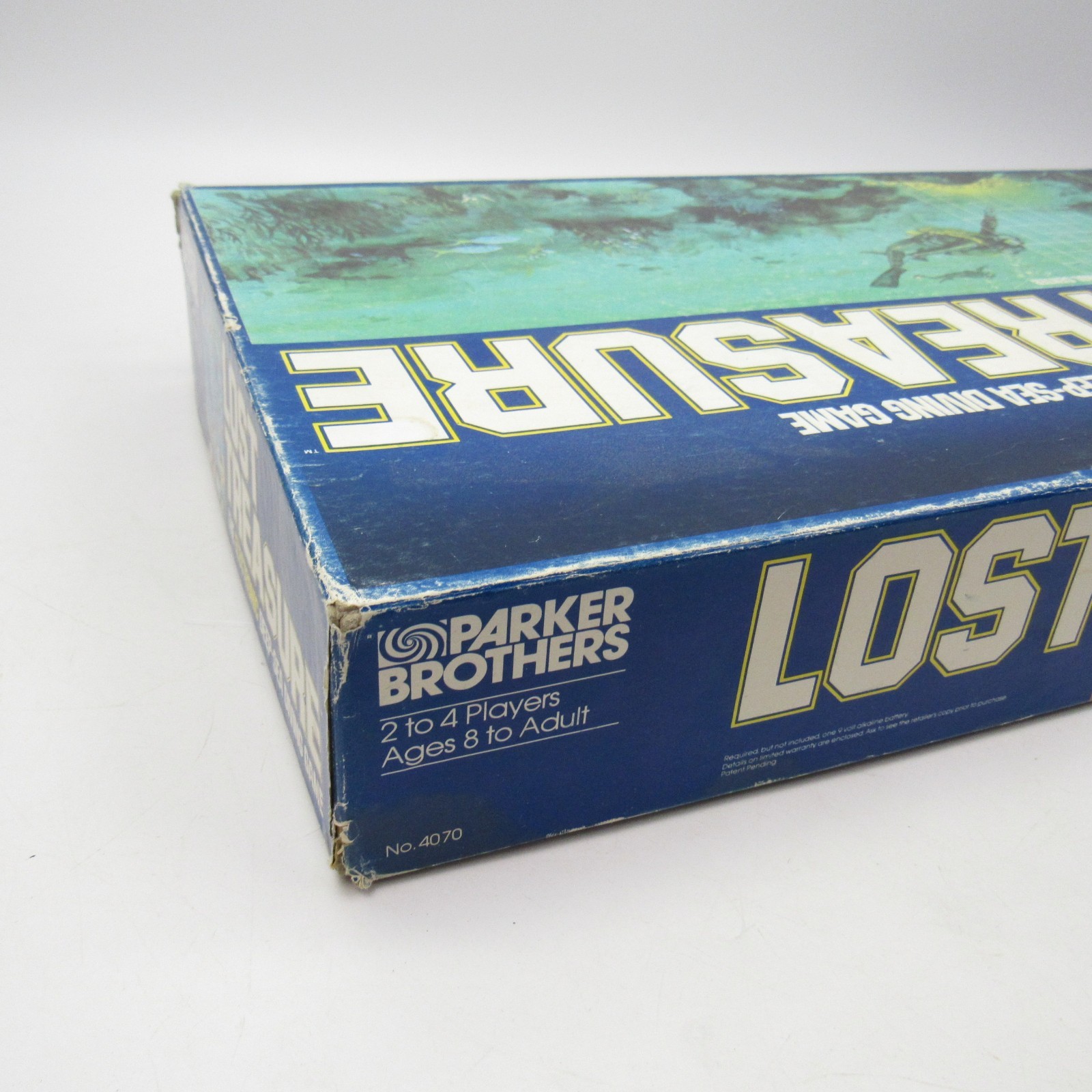 Lost Treasure Deep Sea Diving Board Game Complete 1982 Parker Brothers