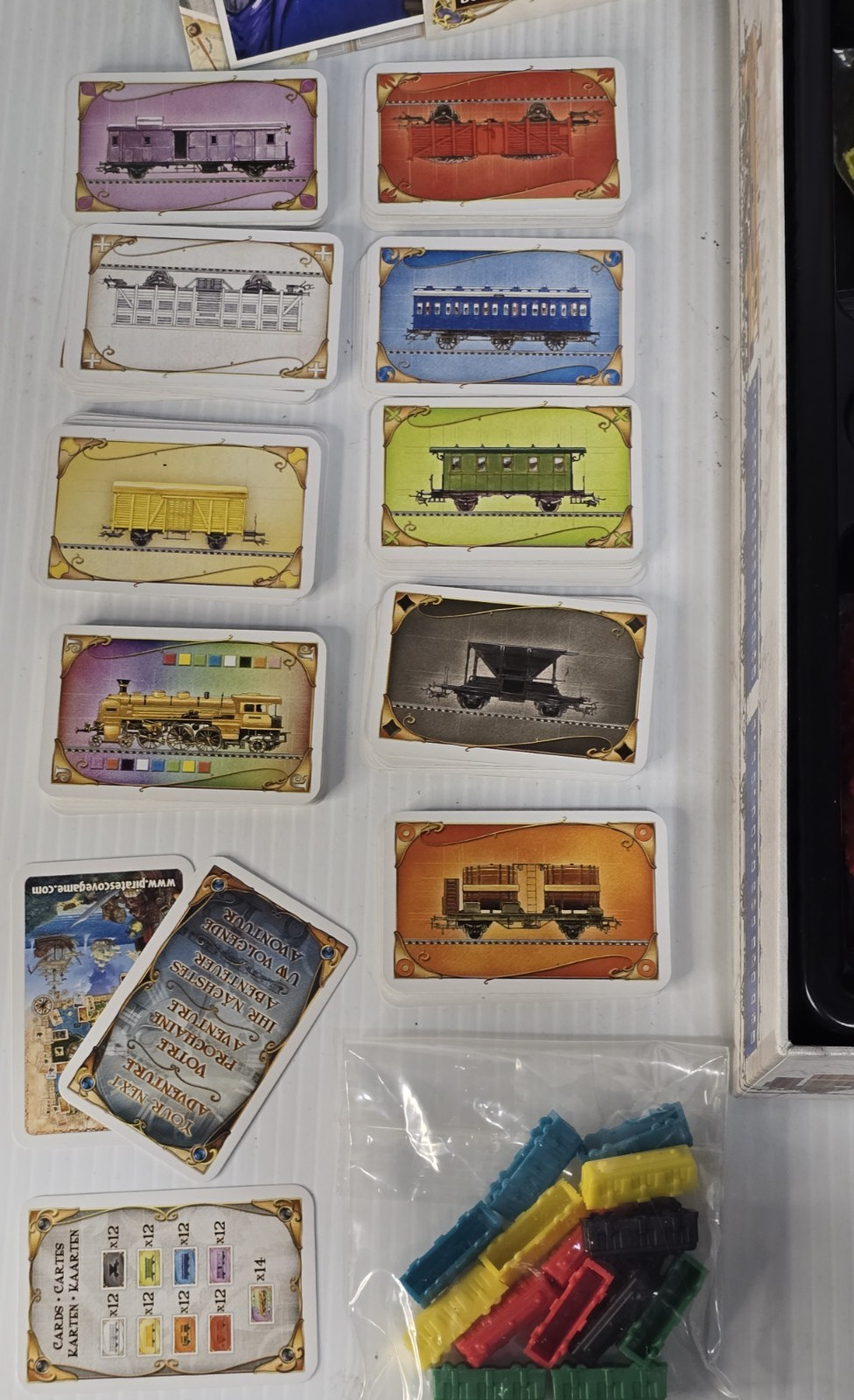 Days of Wonder: Ticket To Ride by Alan R. Moon TRAIN Adventure Board Game