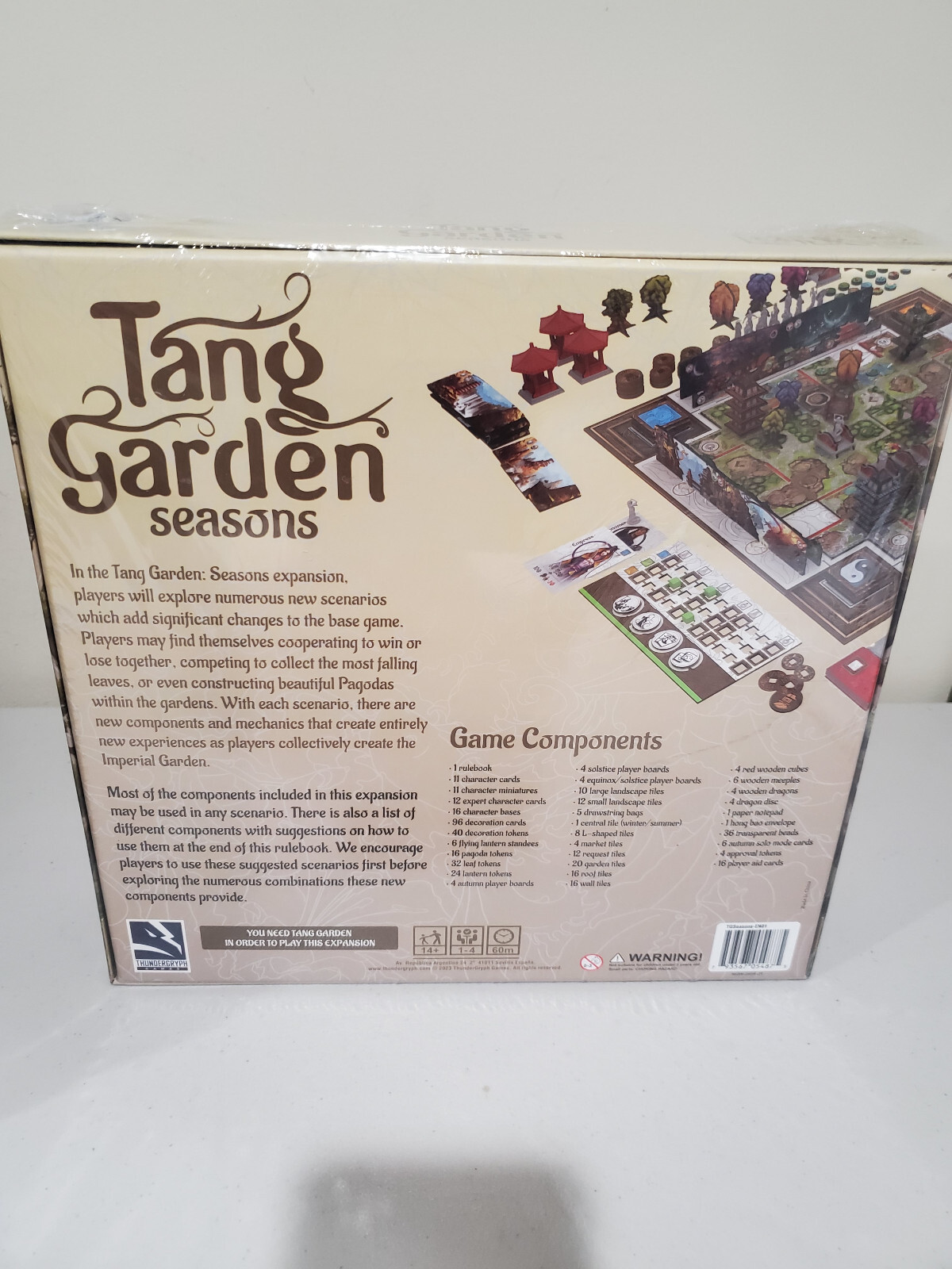 Tang Garden Complete Collection – Big Box + Seasons – kickstarter board game NEW