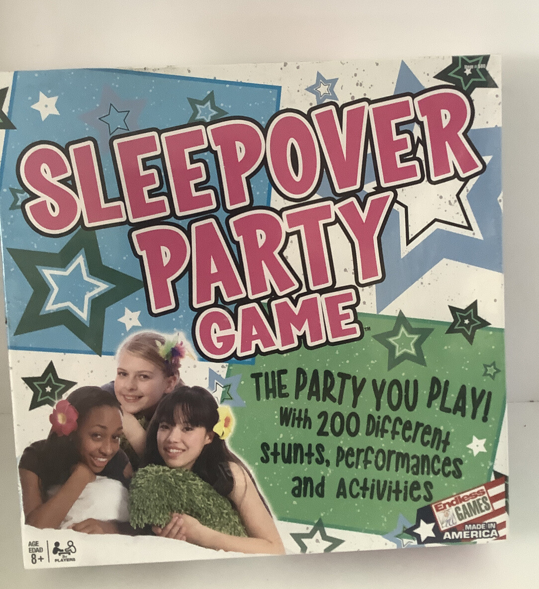 NEW Sleepover Party Game The Party You Play Stunts Performances Activities Girls