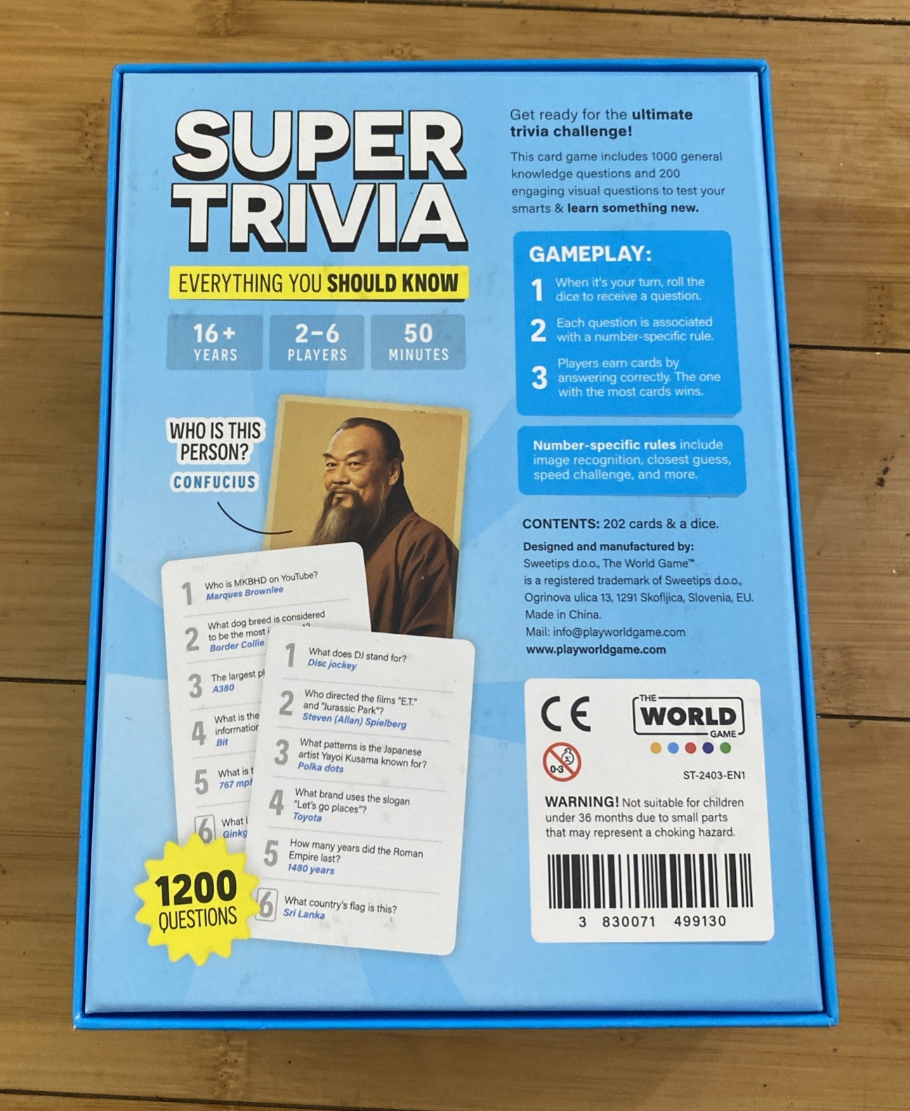 Super Trivia Game for Adults with 1200 Questions – Fun Easter Board Game