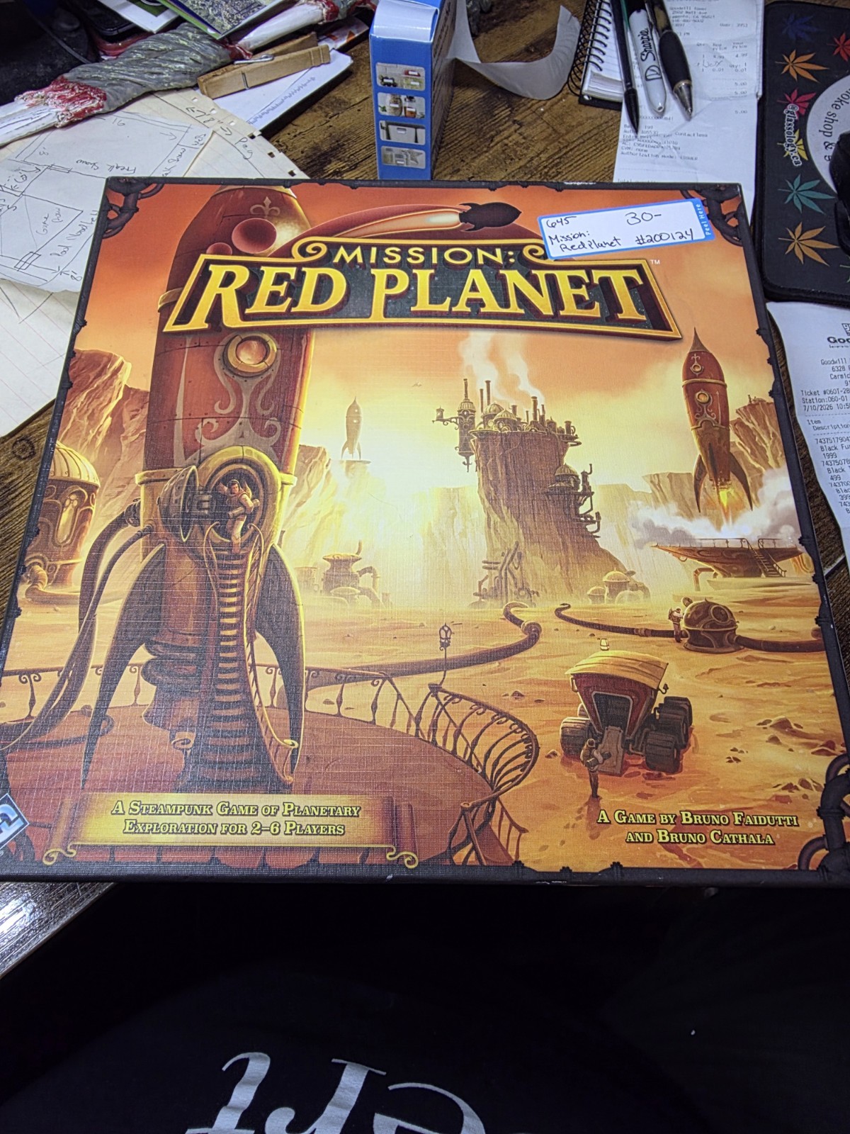 Mission Red Planet Board Game by Fantasy Flight Games Ffgva93 New