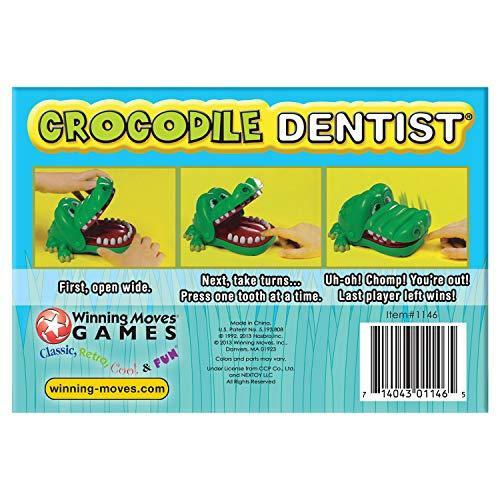 Crocodile Dentist – A Grouchy Friend with a Grievous Toothache – 1 to 4 Players