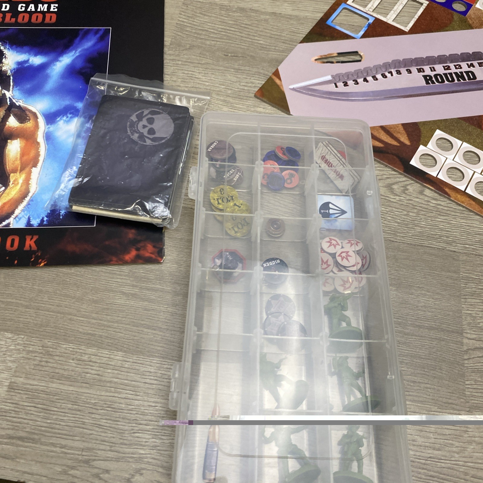 Everything Epic Board Game Rambo – The Board Game – First Blood Box EX/NM