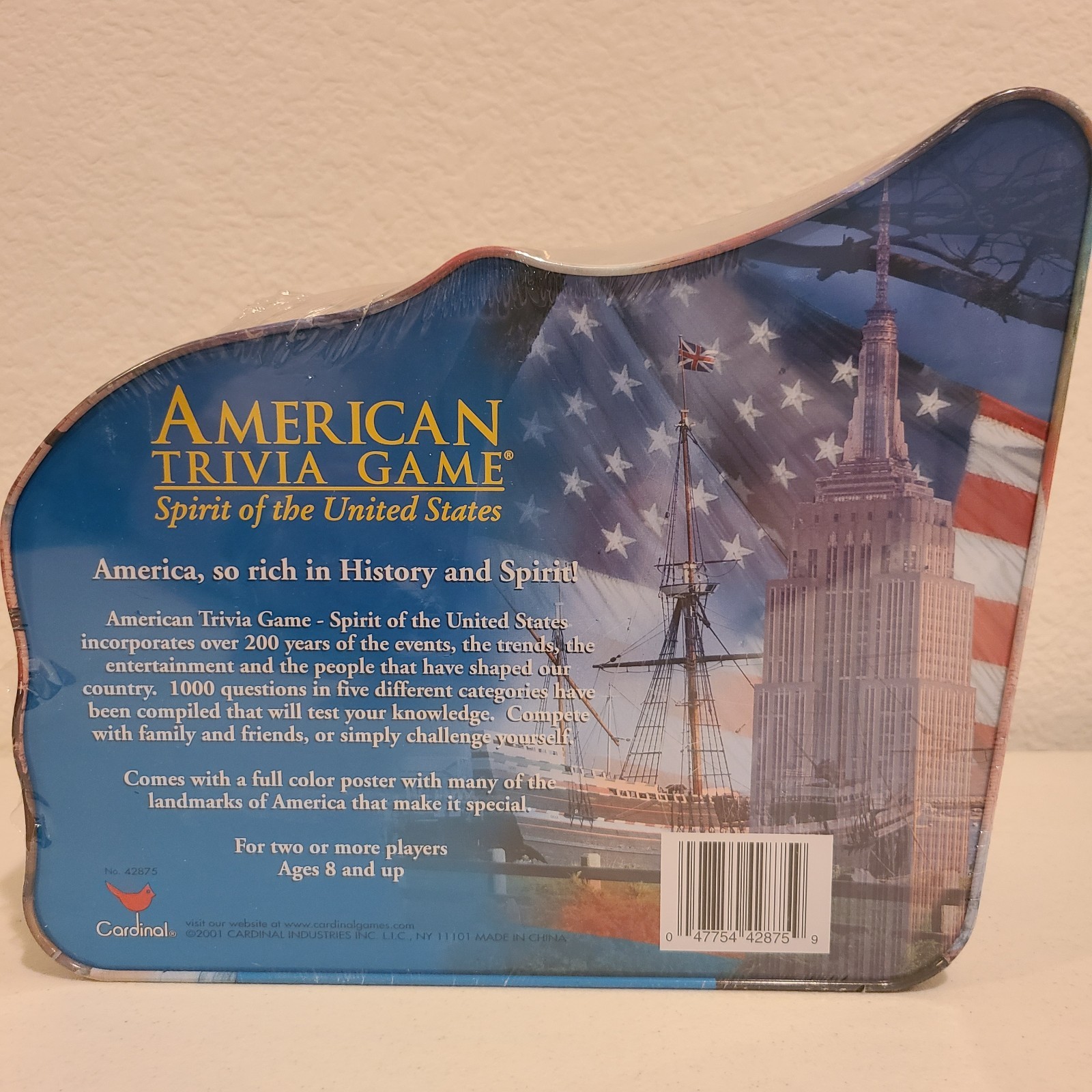 The American Trivia Game: Spirit of the United States – NEW Unopened