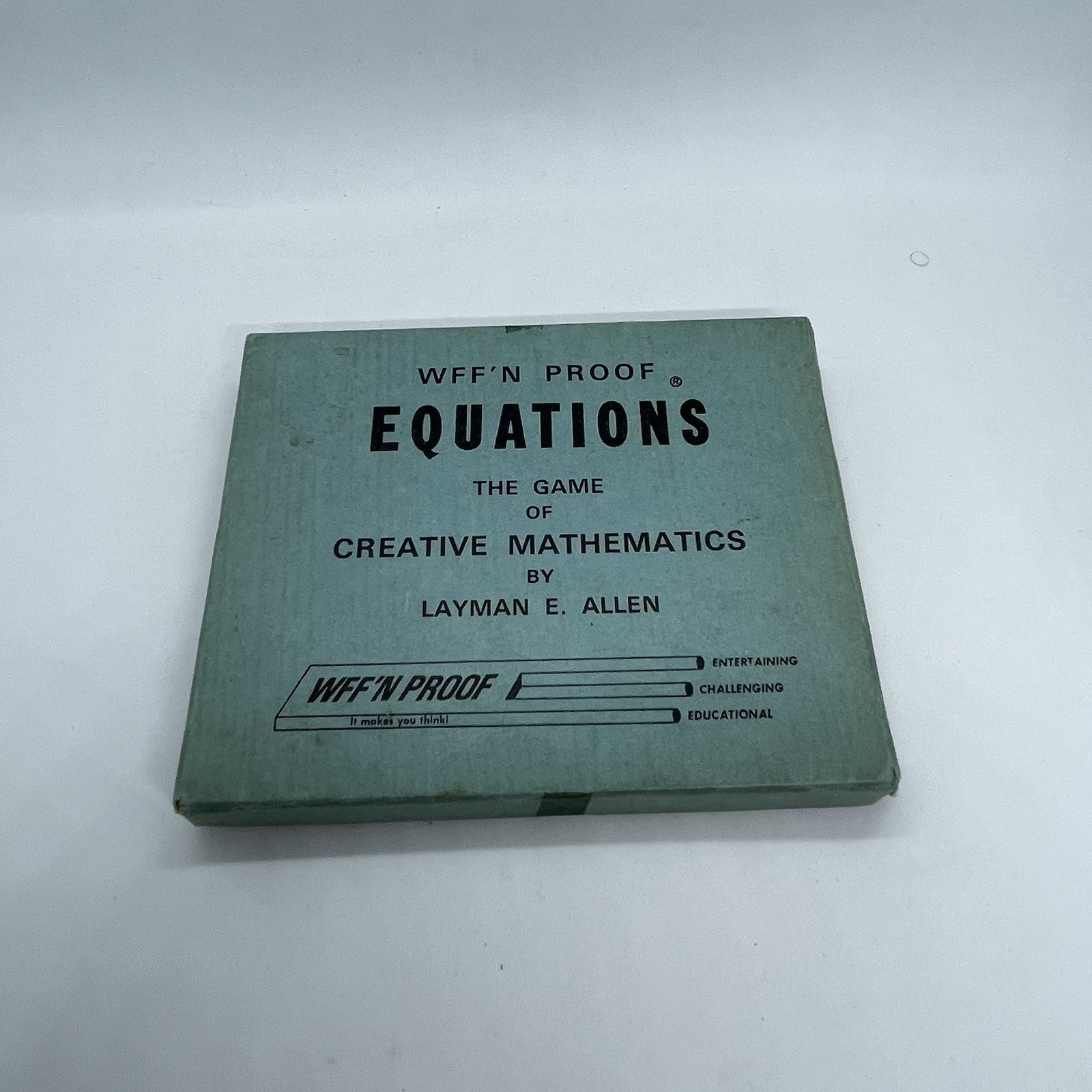 Vintage Wff’n Proof Equations the Game of Creative Mathematics Layman Allen