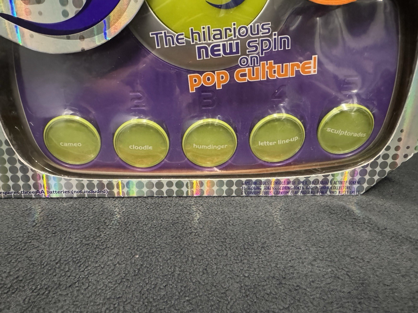Cranium Pop 5 Adult Pop Culture Trivia Console Board Game – Brand New & Sealed