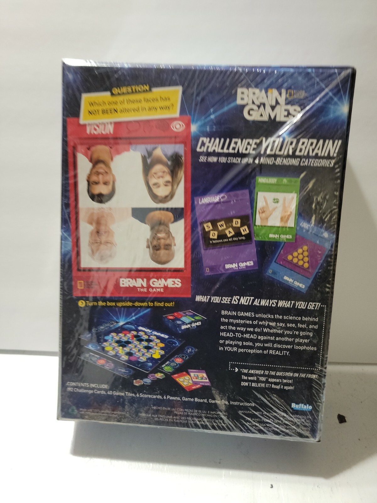 Brain Games The Emmy Nominated National Geographic GAME Series SEALED
