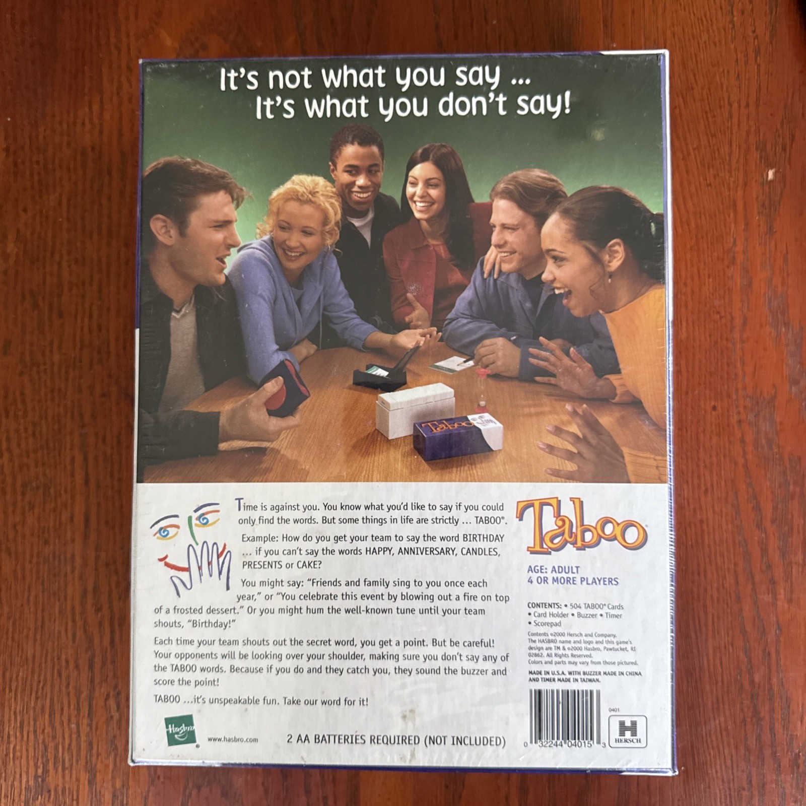 Hasbro Taboo Game – New in Box