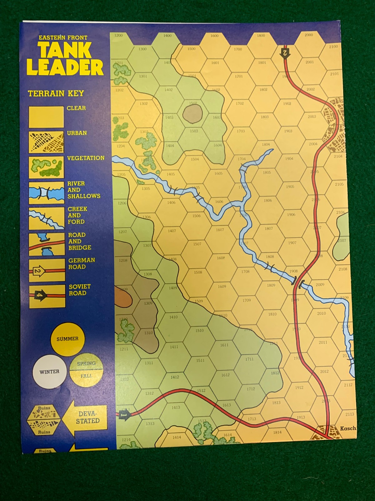 Eastern Front Tank Leader West End Games 1986 Complete!