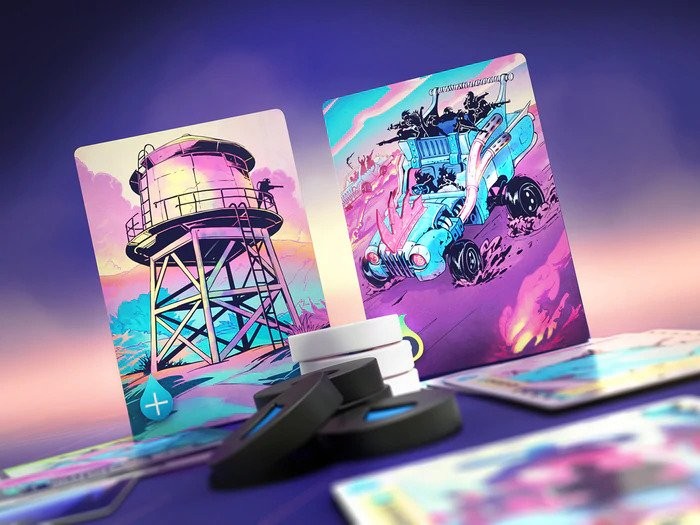 Radlands – Acrylic Water Tokens Set