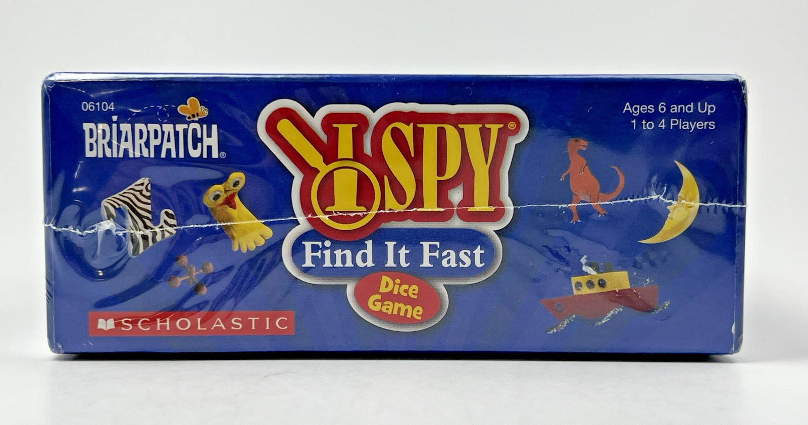 Briarpatch Scholastic I Spy Find It Fast Dice Game Ages 6 & Up – 1 to 4 Players