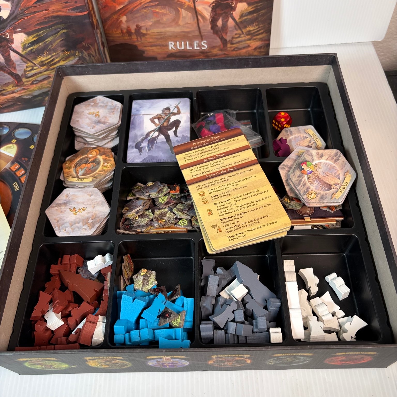 Archmage Starling Games Board Game 1-4 Players Ages 14+ Fantasy Strategy
