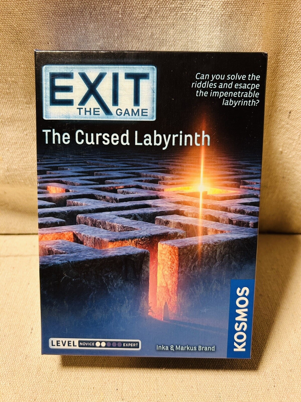 EXIT The Game The Cursed Labyrinth Kosmos Age 10+ Player 1-4