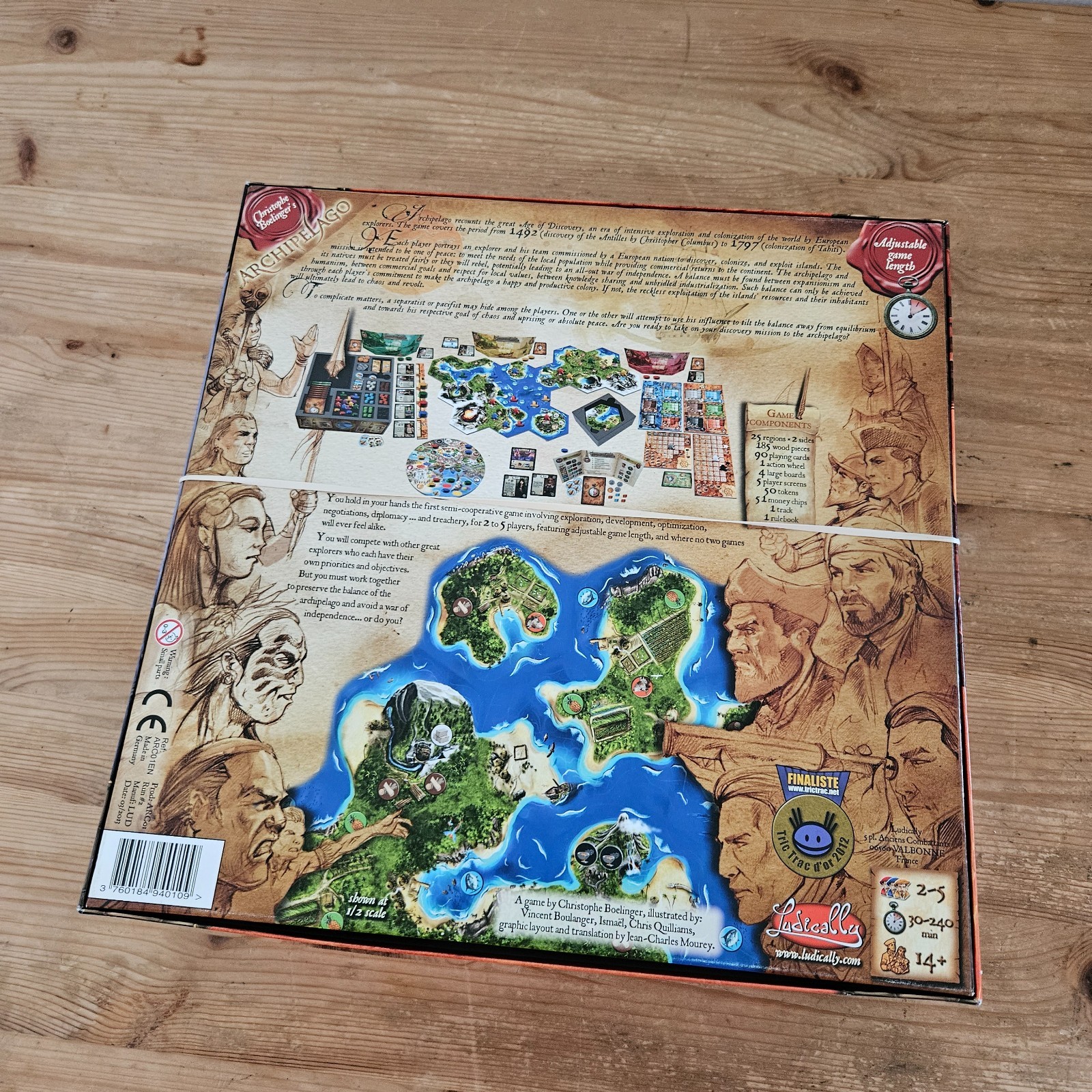 Archipelago Board Game 2012 Strategy Ludically 100% Complete