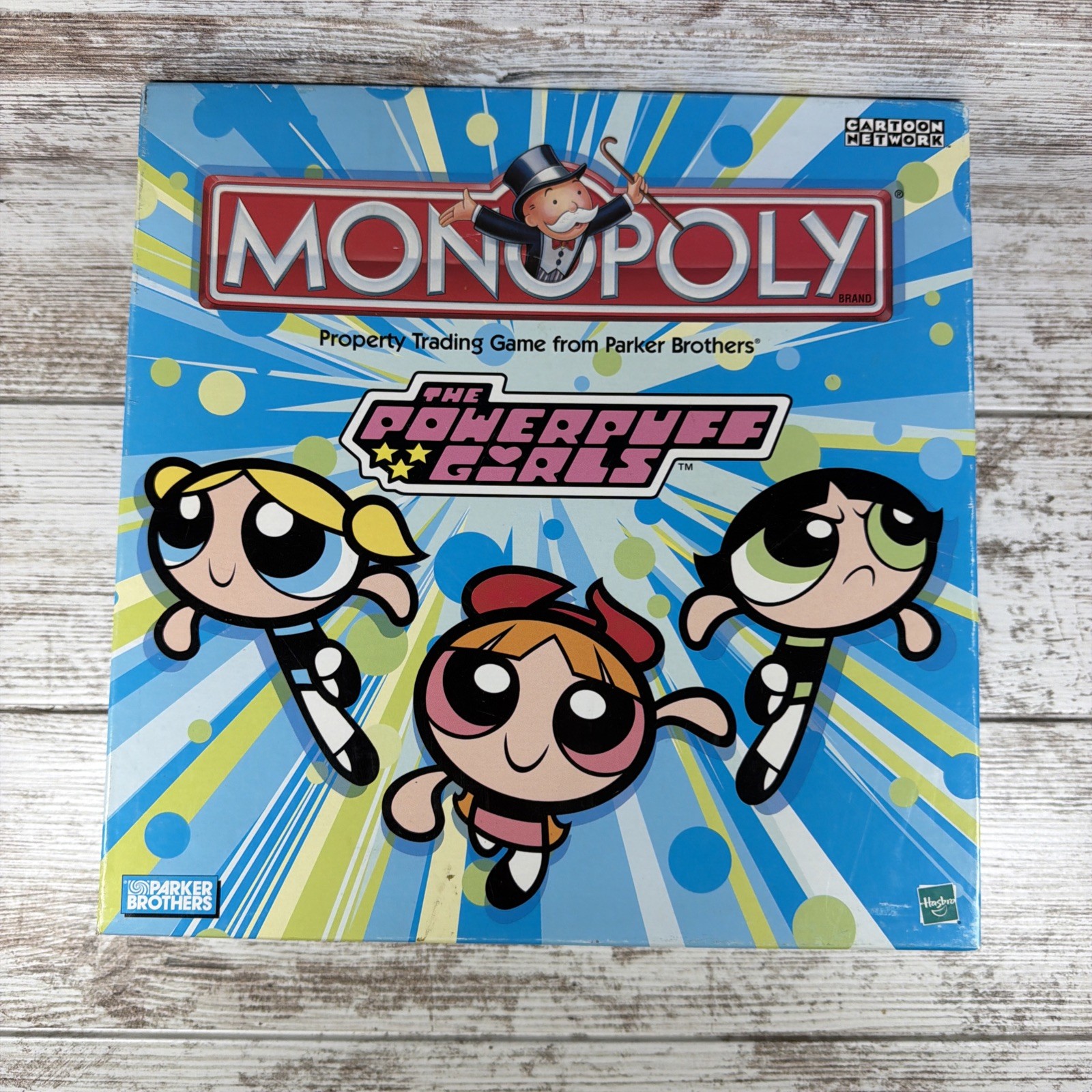 Powderpuff Girls Monopoly Game (2001) Parker Brothers Hasbro (100% Complete)