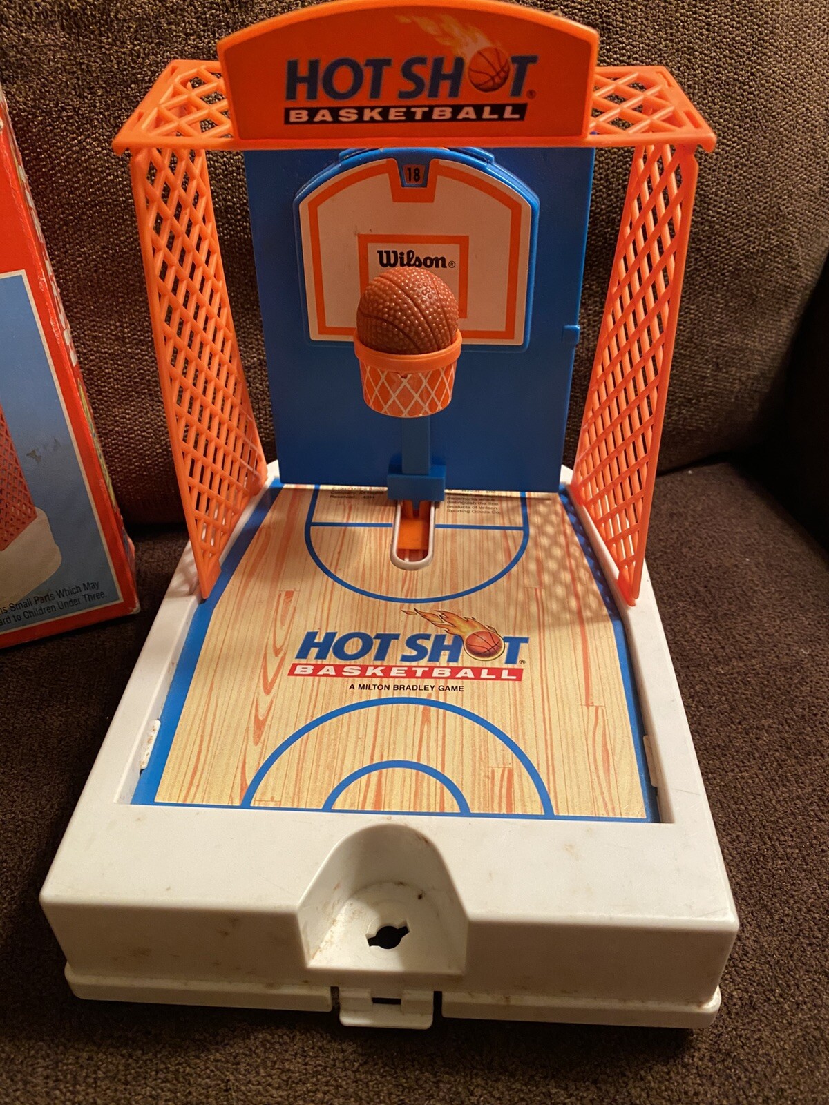 Hot Shot Basketball MB Travel Games 1992 INCOMPLETE
