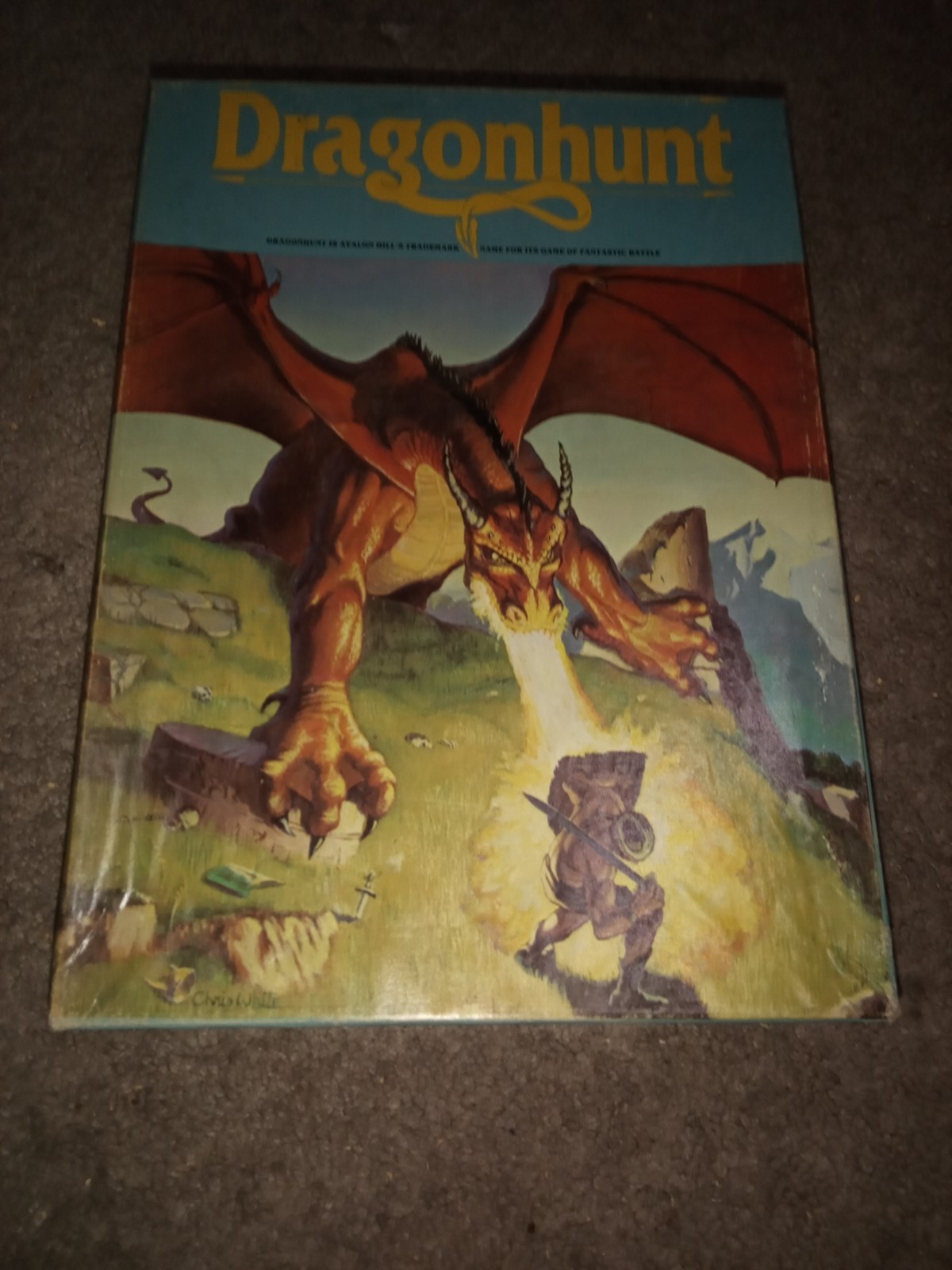 Dragonhunt the Avalon Hill game company in Baltimore Maryland