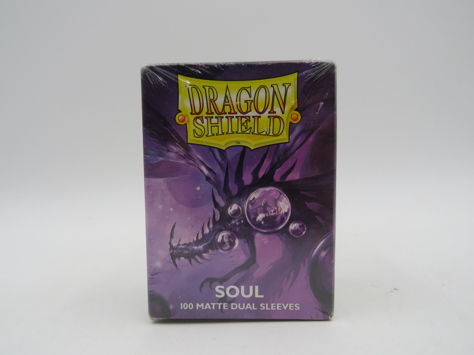 Dragon Shield Dual Matte Soul Purple 100 Protective Sleeves NEW SEALED