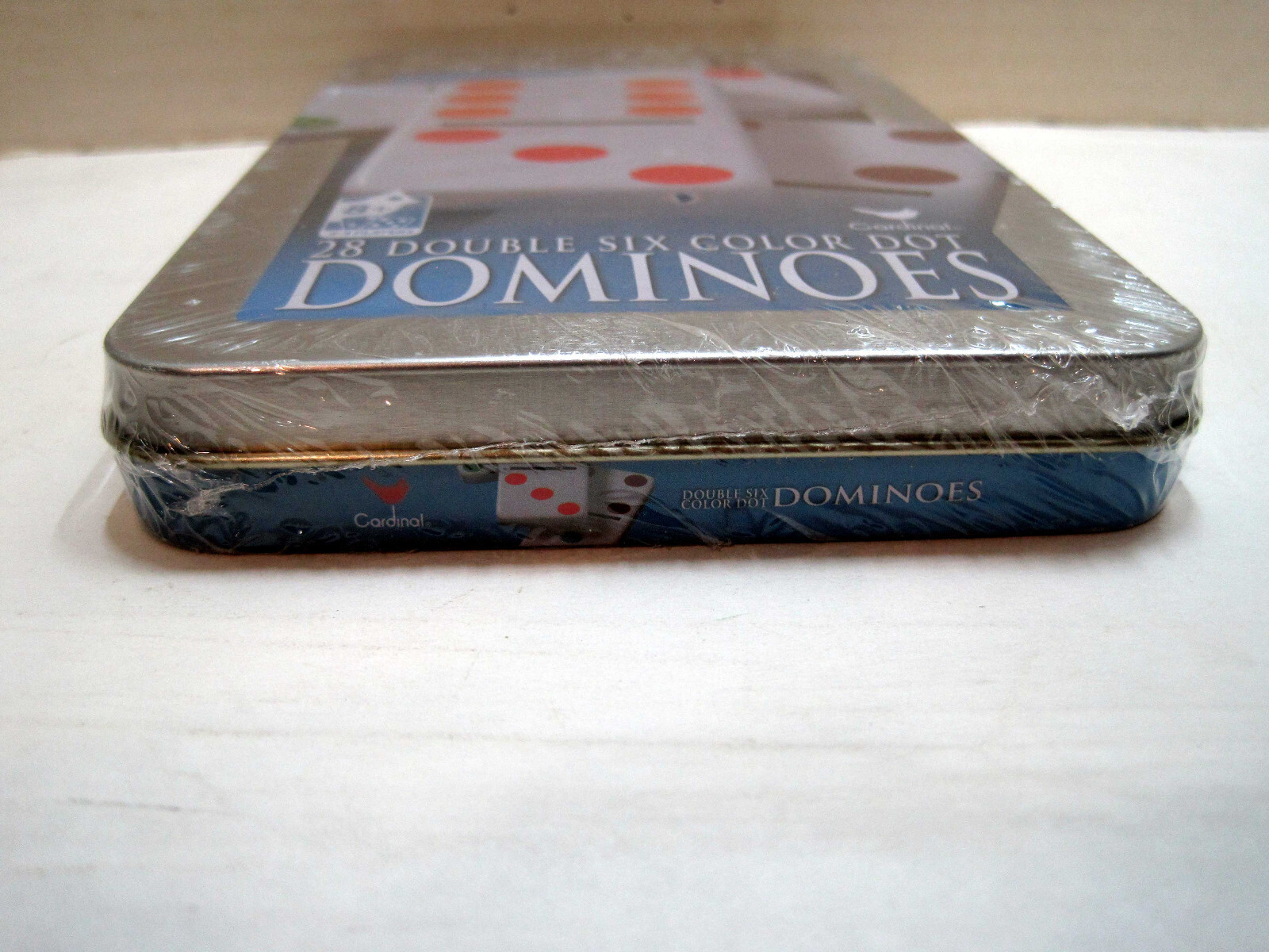 Cardinal Classic Games Double Six Color Dot Dominoes Brand NEW Sealed