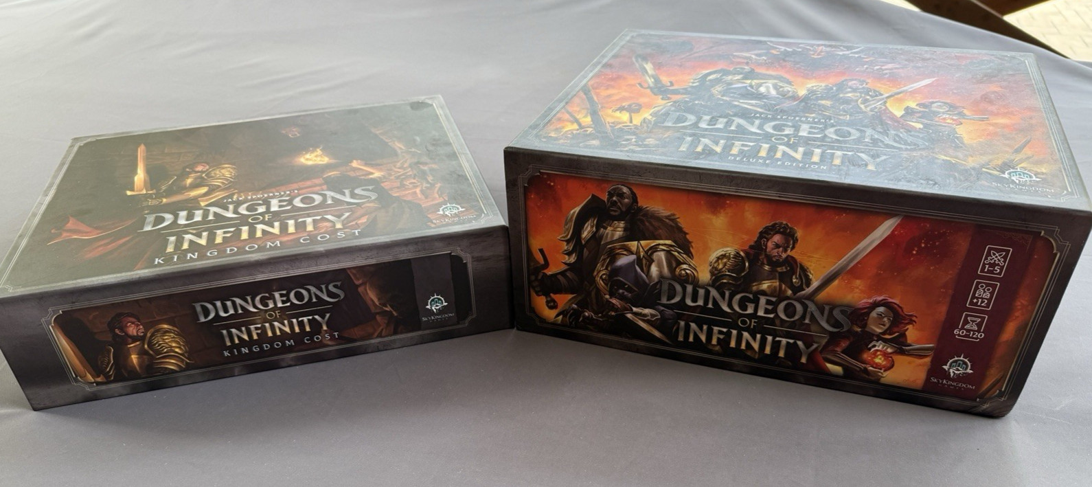 Dungeons of Infinity Deluxe Edition plus Kingdom Cost Expansion