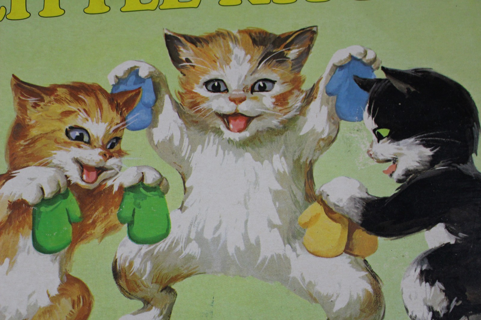 Vintage Board Game – Three Little Kittens Game – Complete – Cadaco – Ages 4-10