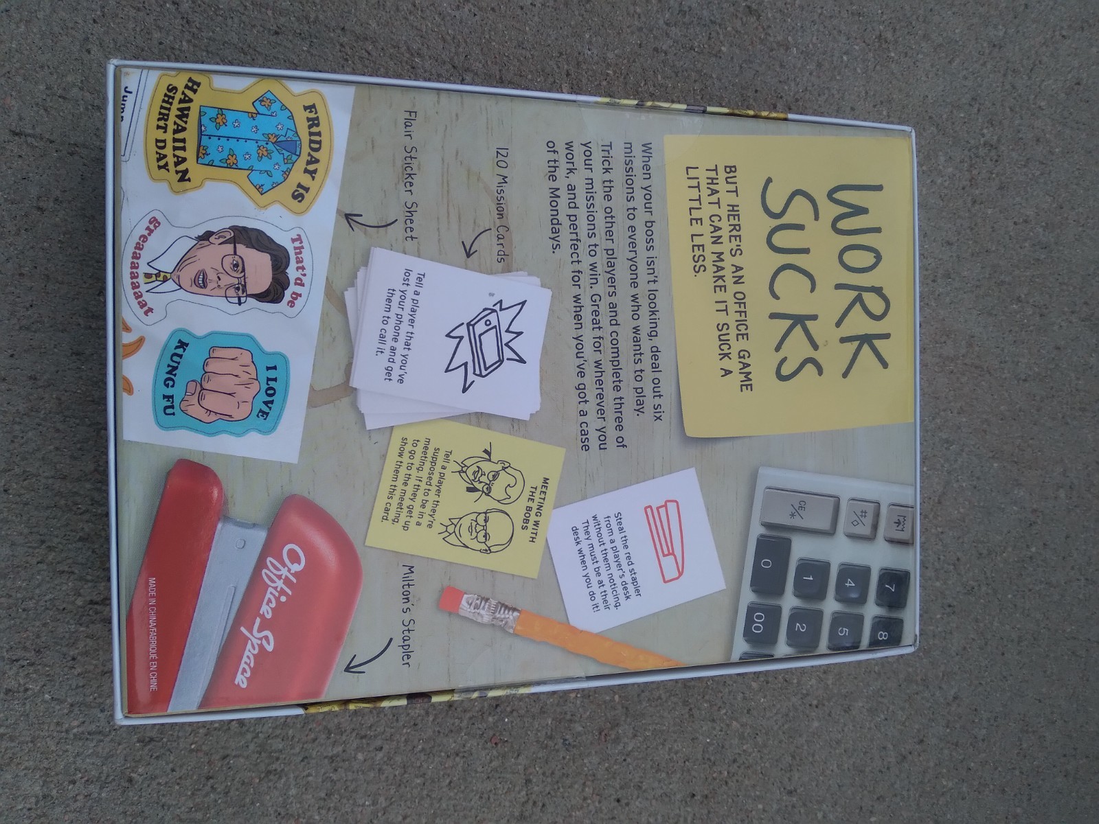 The Office Space Game NEW Ages 16+ Players 2-10 Party Games