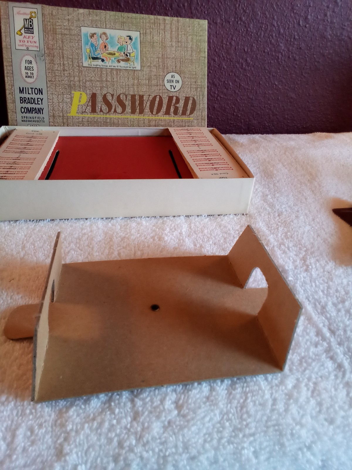 Vintage 1962 Milton Bradley Password Game#4260 Complete Game!