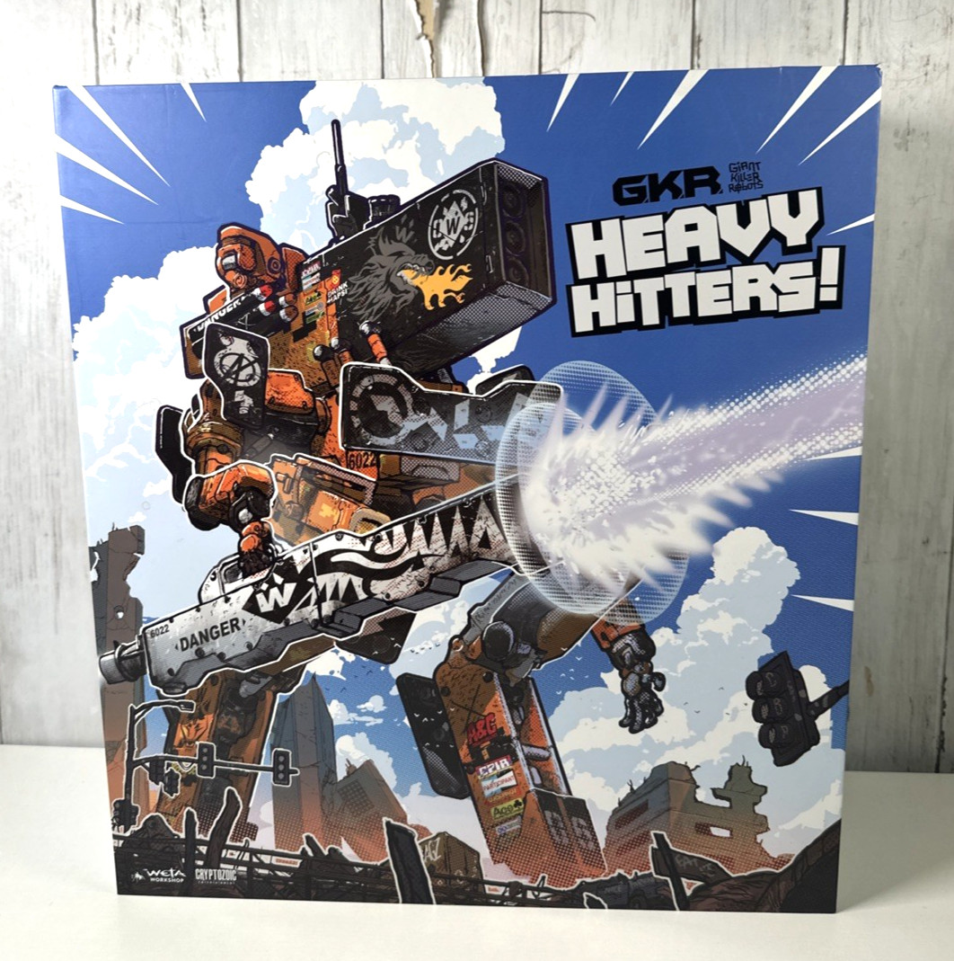 GKR Heavy Hitters Strategy Board / Miniatures Game Weta Workshop Cryptozoic