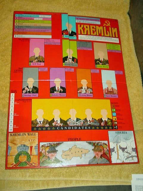 Avalon Hill – KREMLIN game of Soviet Raw Control & Power Politics (UNPUNCHED)