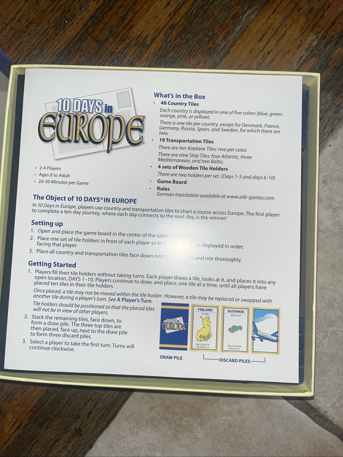 Out of the Box 10 Days In Europe The Unpredictable Game