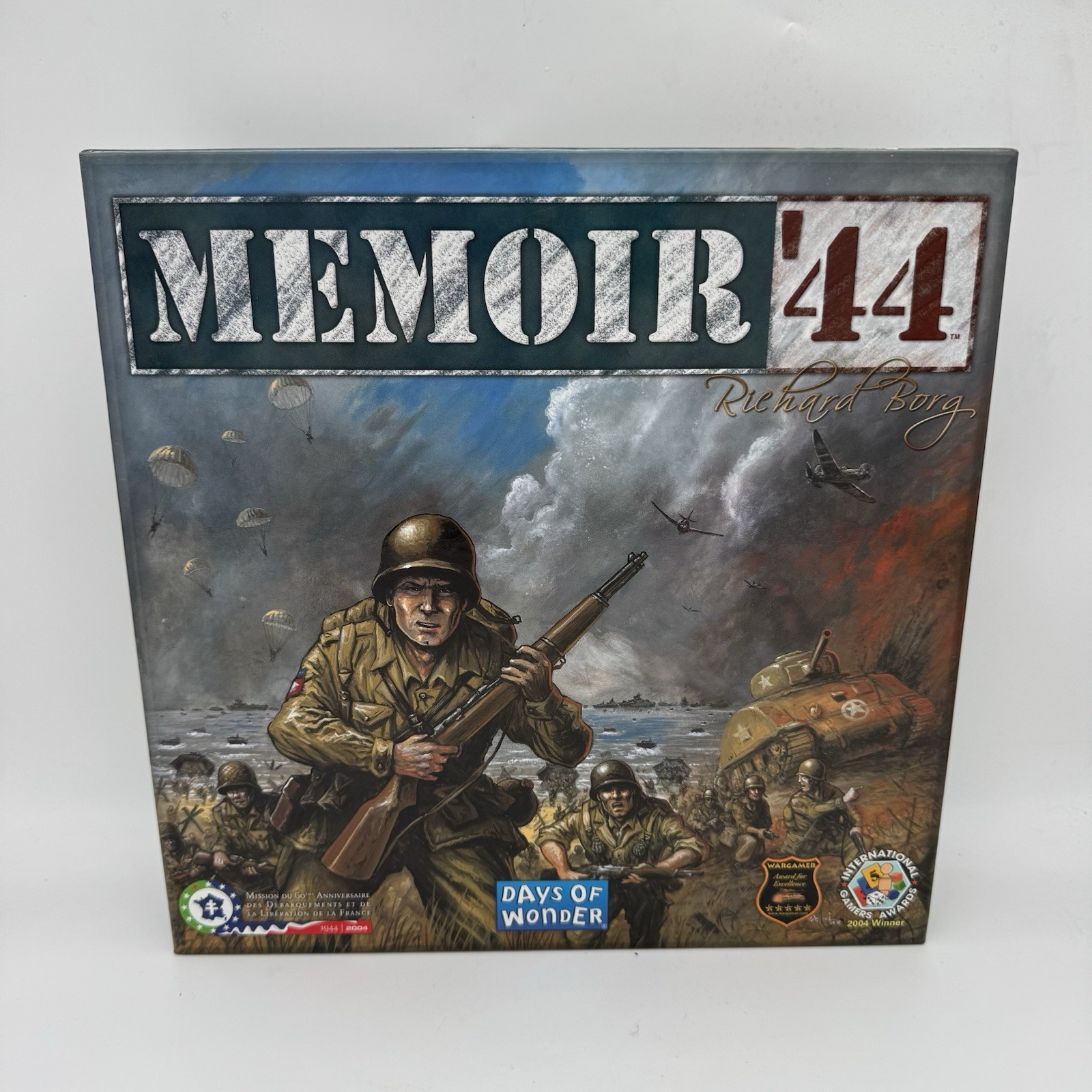Days of Wonder Memoir ’44 Board Game – Complete CIB – War Military Table Top WW2