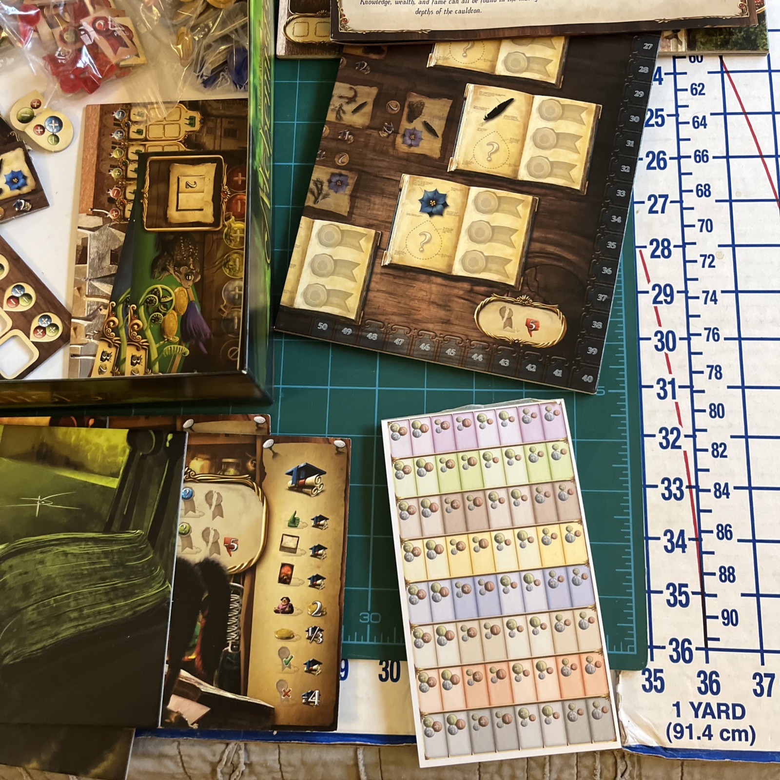 CZECH GAMES EDITION MATUS KORY ALCHEMISTS BOARD GAME – COMPLETE